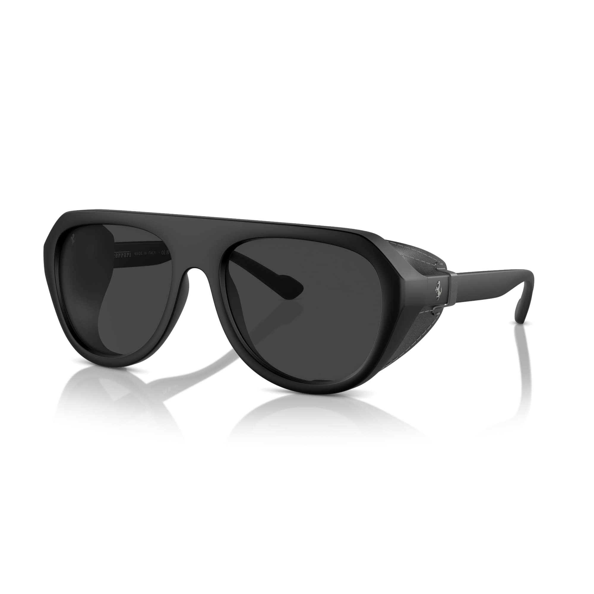 FERRARI 2002QU 504 48 57 Polarize Siyah Unisex Güneş Gözlüğü - 2