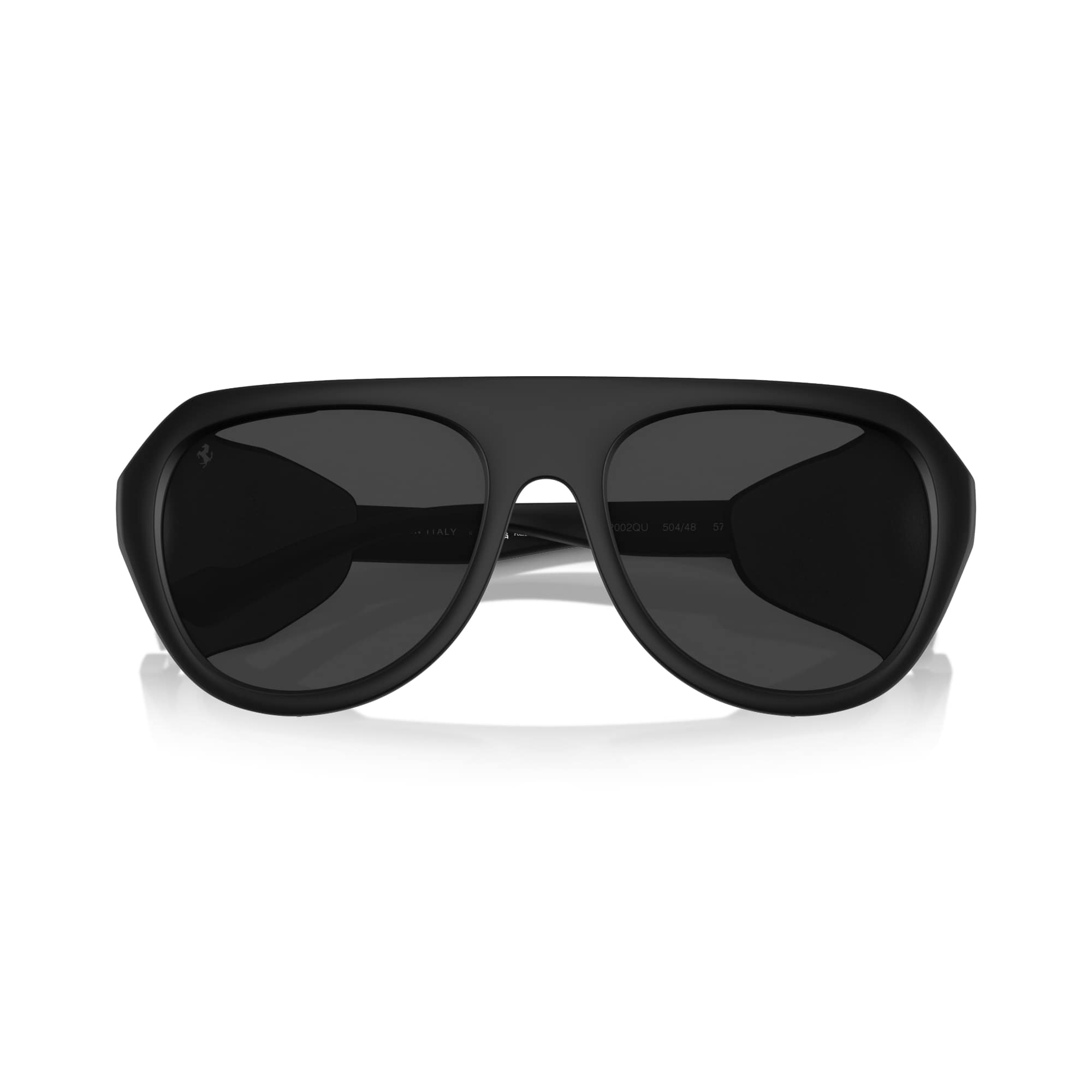 FERRARI 2002QU 504 48 57 Polarize Siyah Unisex Güneş Gözlüğü - 5