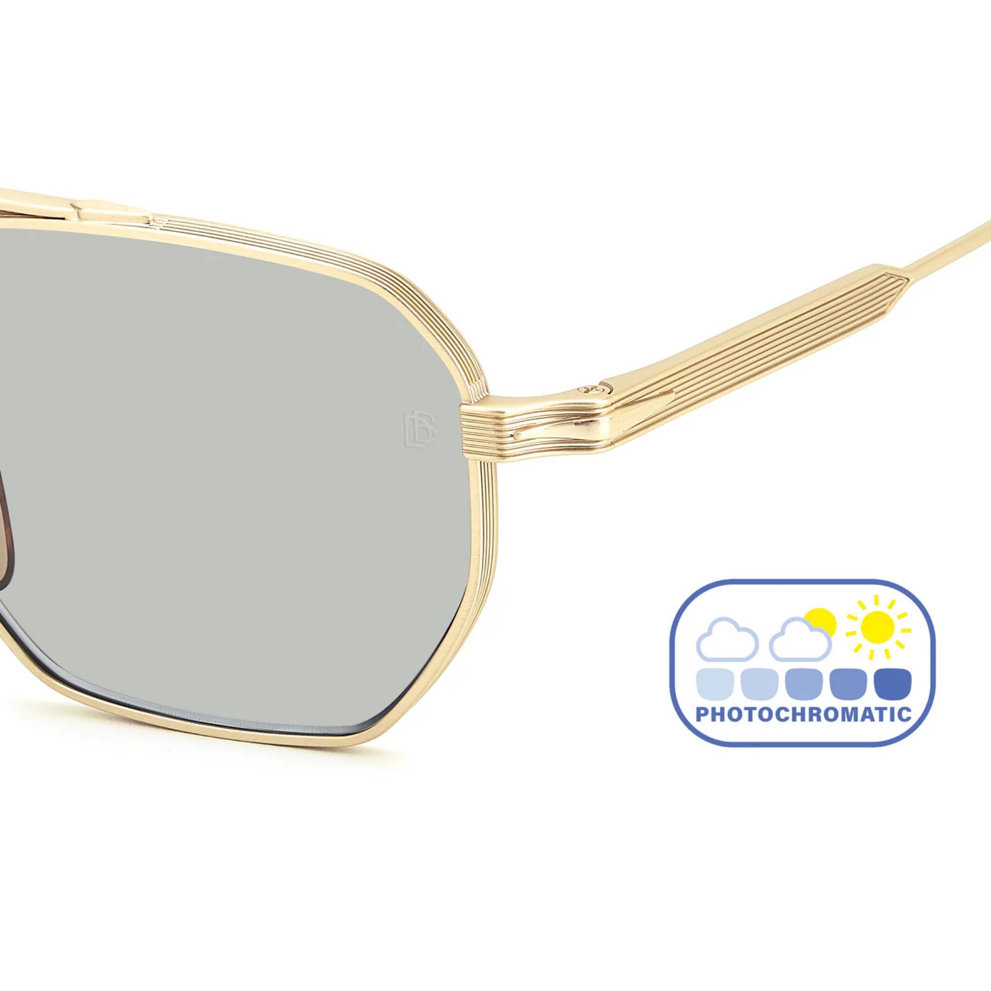 النظارات الشمسية DAVID BECKHAM 1229/S T5U8J 52 - 3