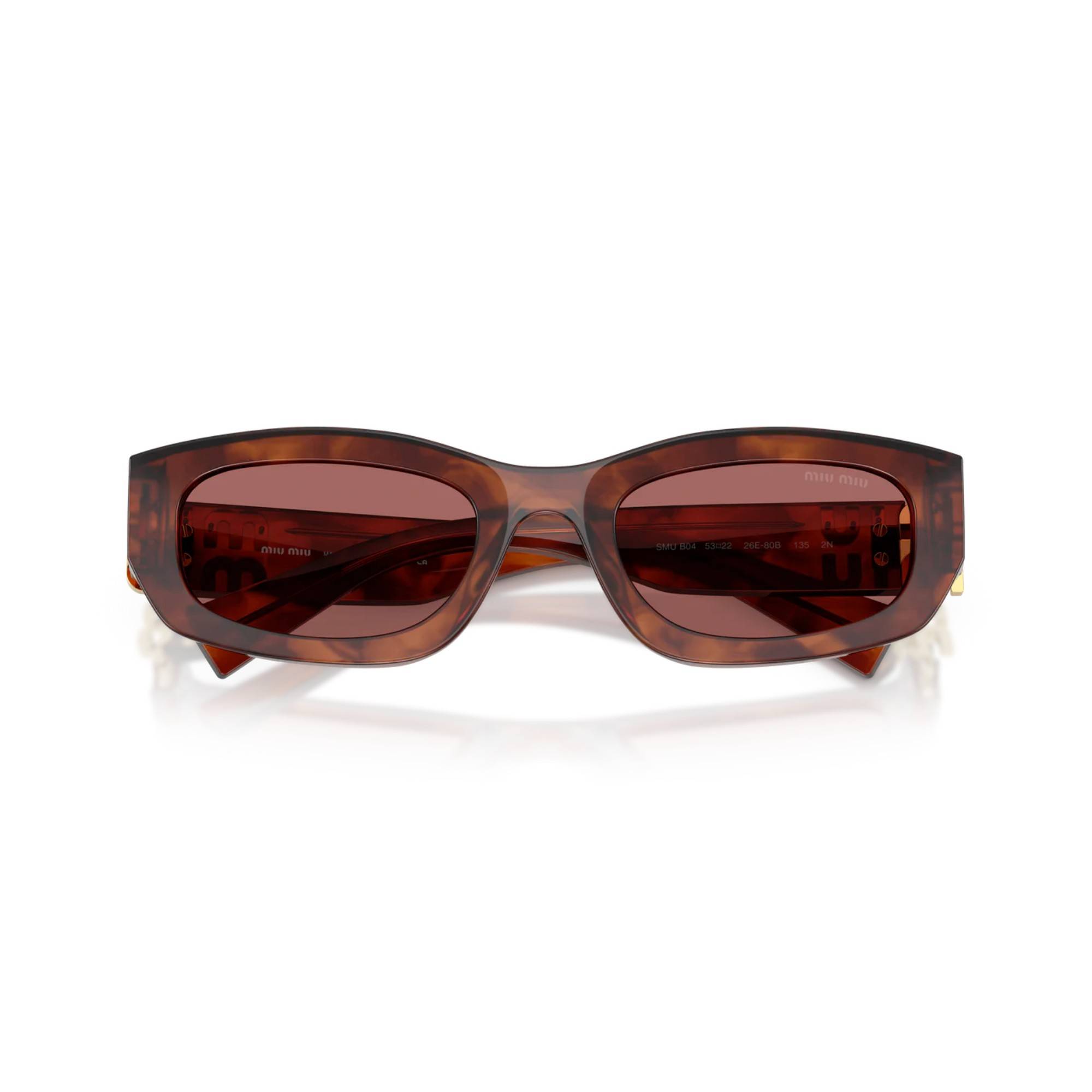 النظارات الشمسية MIU MIU B04S 26E80B 53 - 5