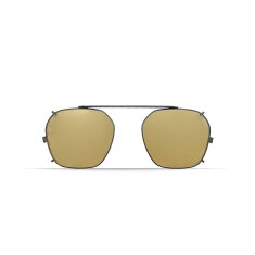 BRETT ASTON CLIP SUN C06 49 Gun Metal Unisex Güneş Gözlüğü - 2