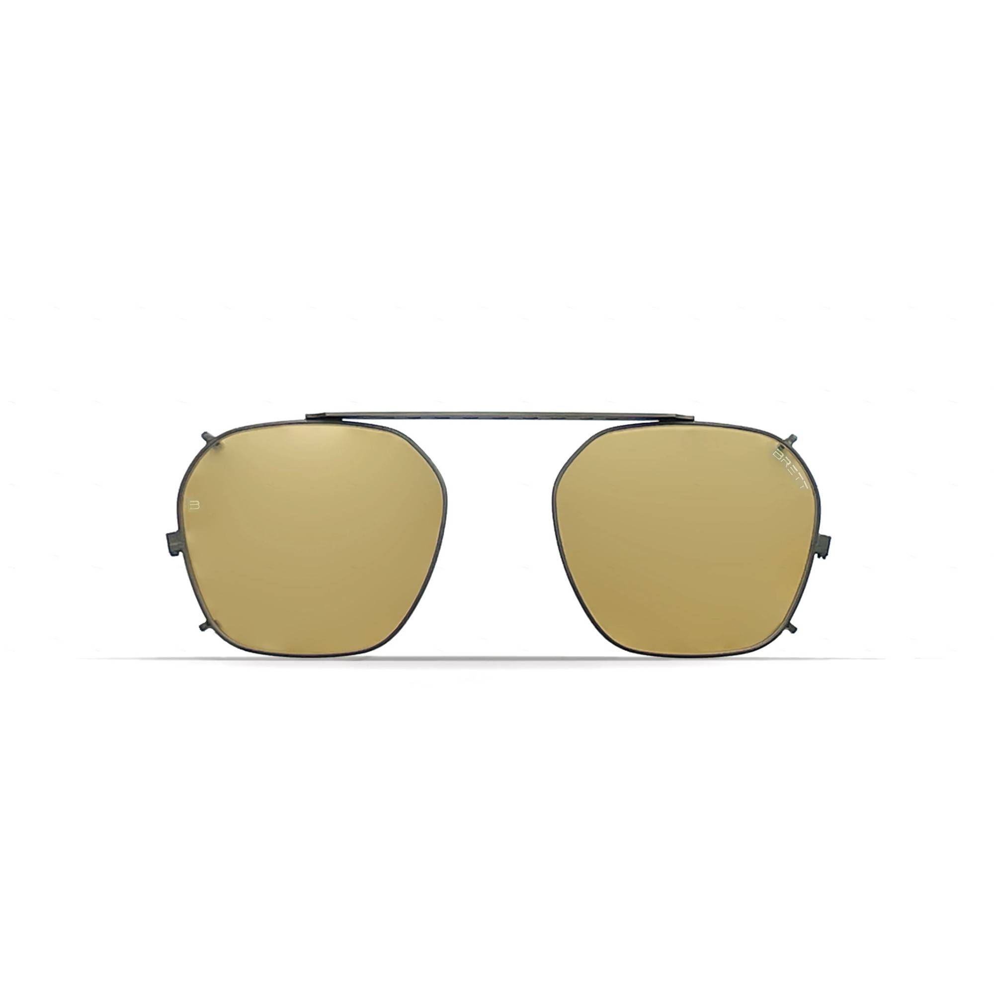 BRETT ASTON CLIP SUN C06 49 Gun Metal Unisex Güneş Gözlüğü - 2