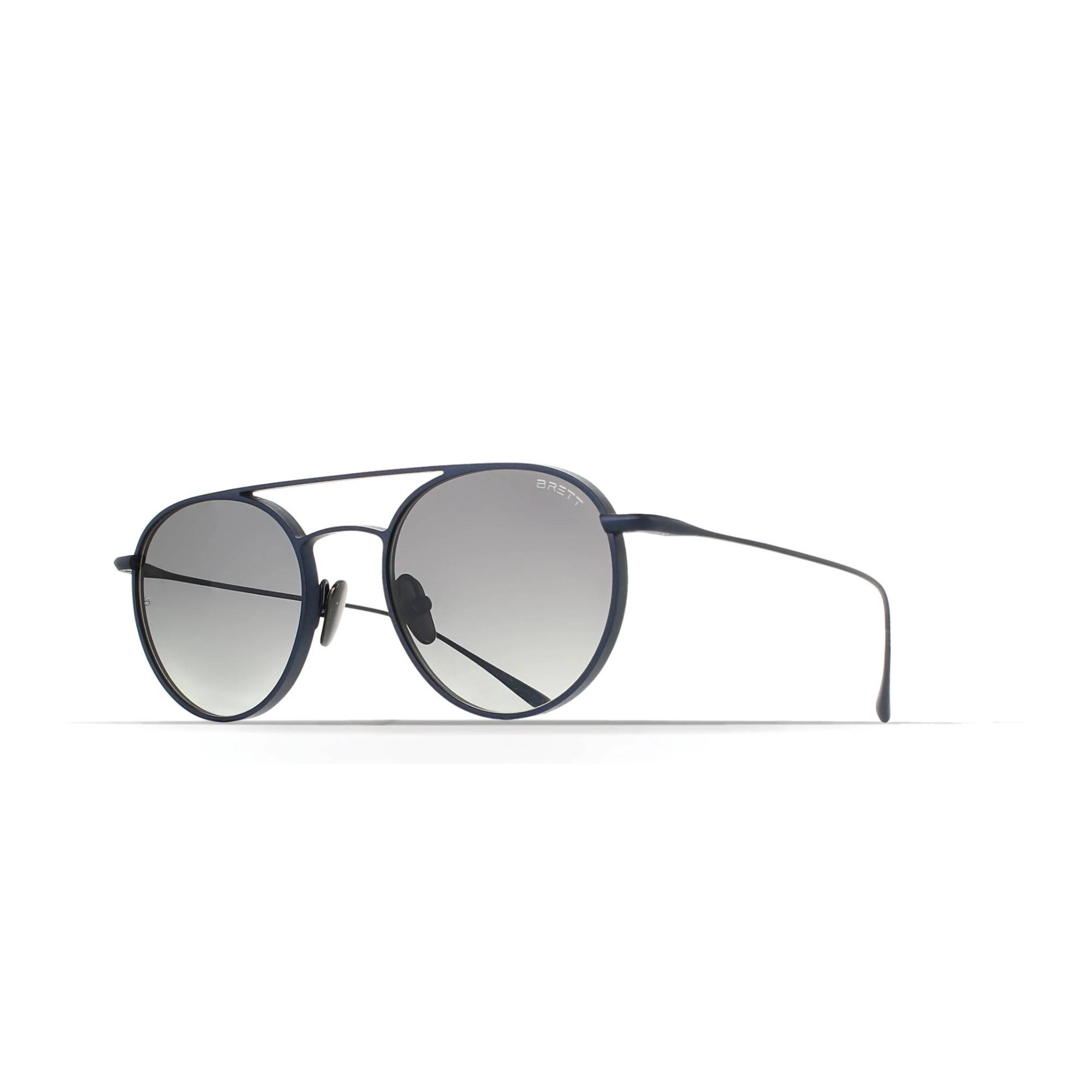 BRETT CLINT SUN C04 49 Polarize Lacivert Unisex Güneş Gözlüğü - 1