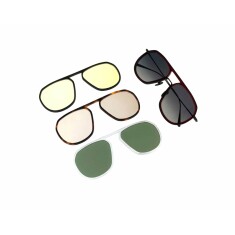 BRETT COFFRET SPA CLASSIC C03 55 Polarize Mat Siyah Erkek Güneş Gözlüğü - 4