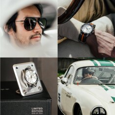 BRETT COFFRET SPA CLASSIC C03 55 Polarize Mat Siyah Erkek Güneş Gözlüğü - 6