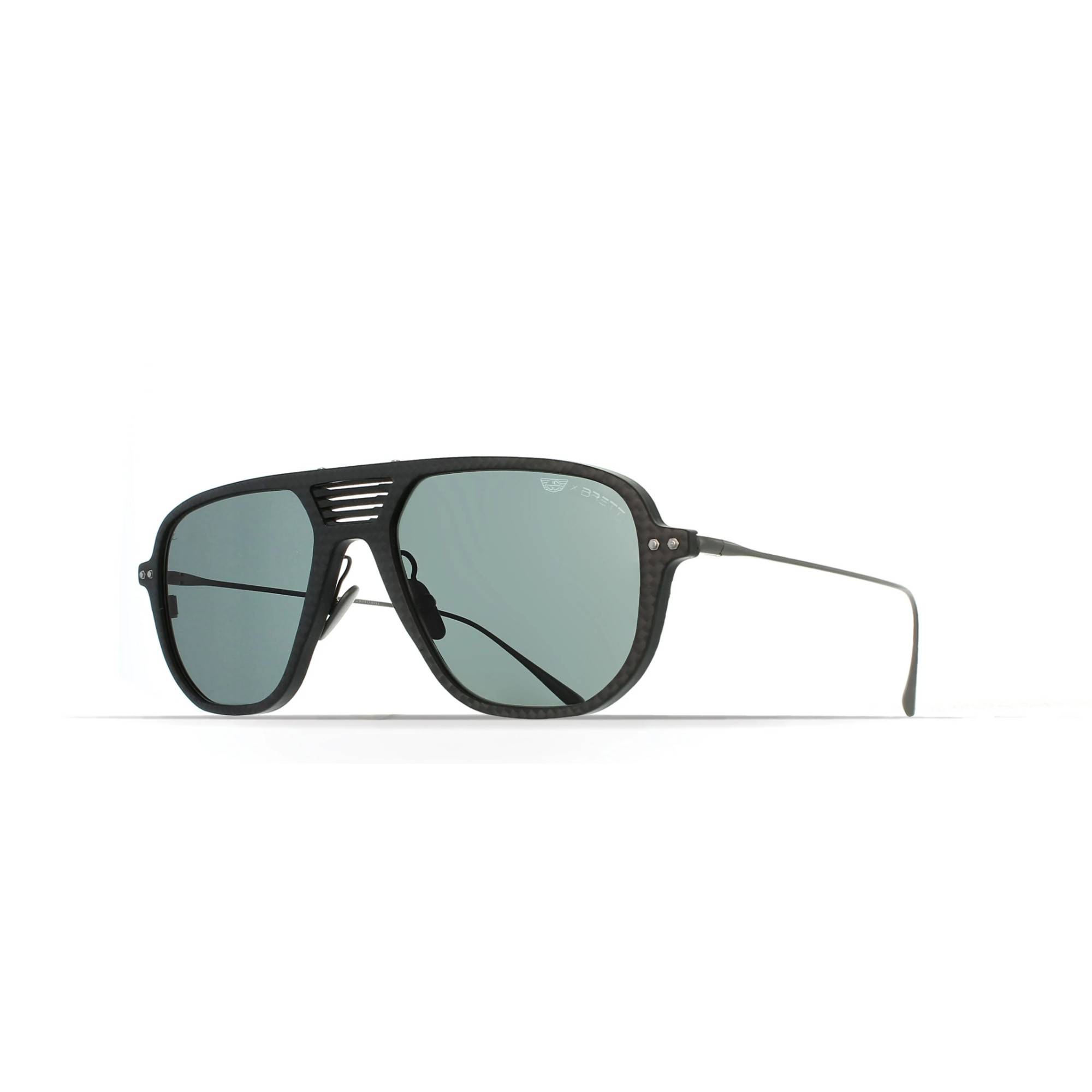 BRETT DENIS SUN C03 55 Polarize Siyah Unisex Güneş Gözlüğü - 1