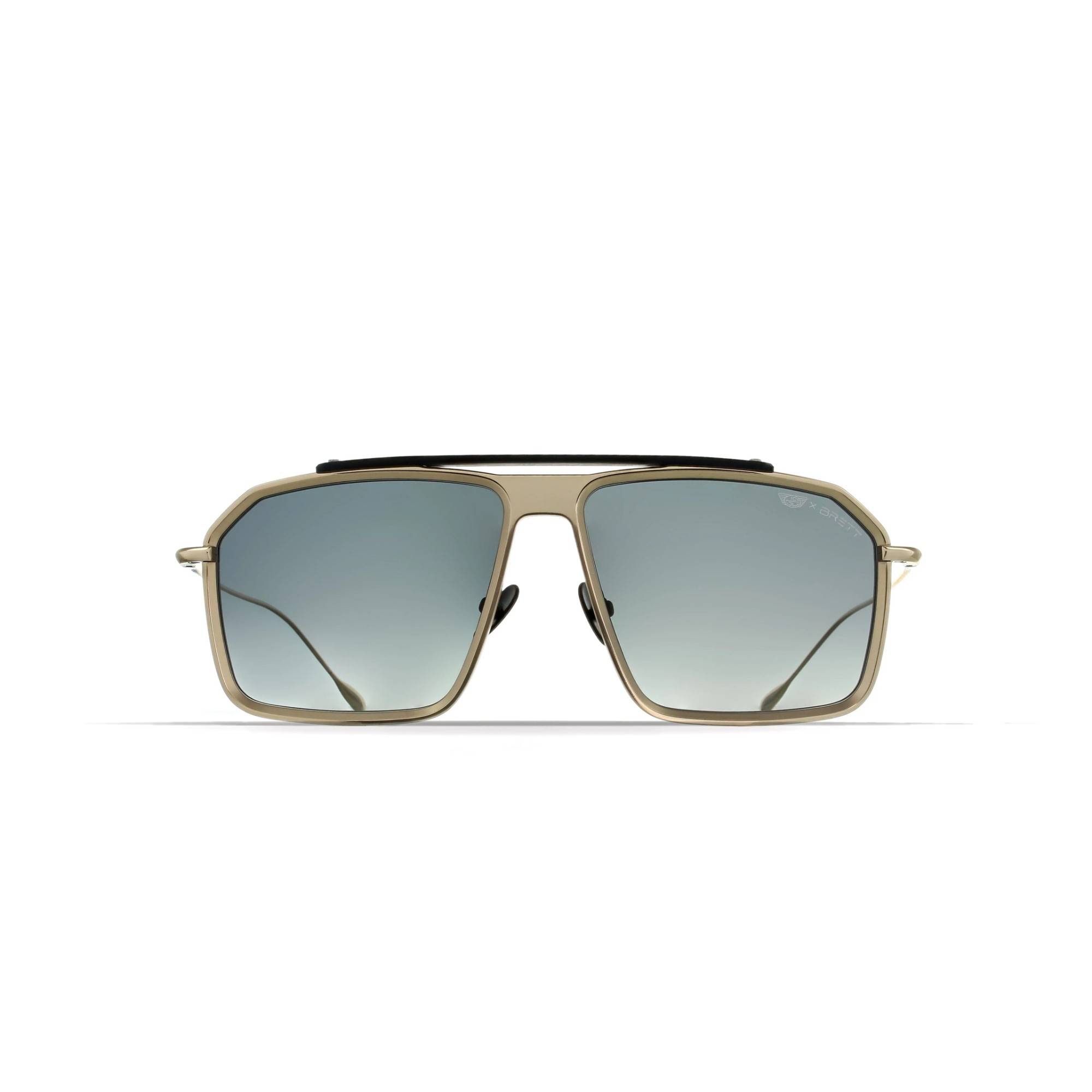 BRETT F22 BARE NAKET SUN C01 60 Polarize İki Renk Unisex Güneş Gözlüğü - 1