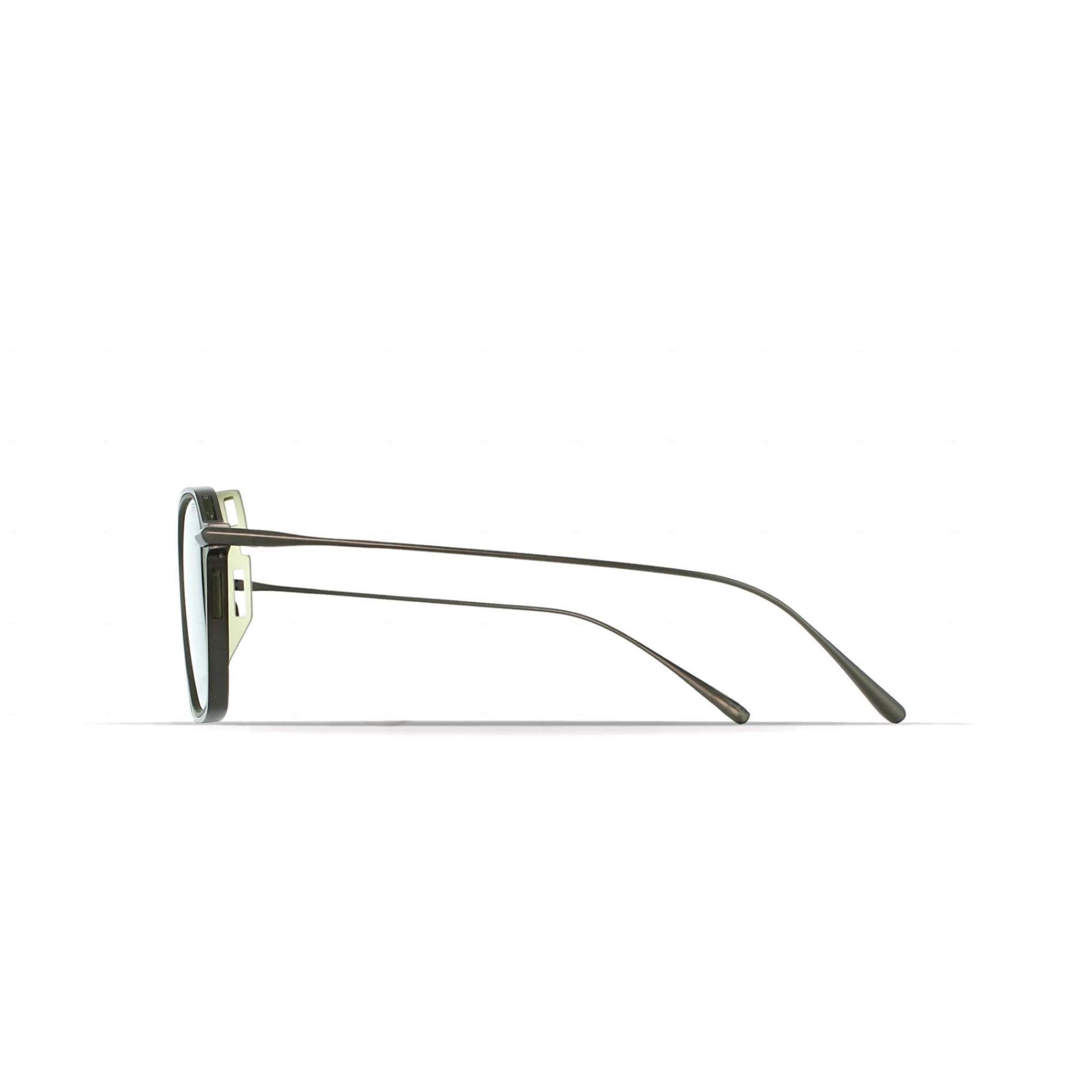 BRETT FRANCOIS SUN C06 50 Polarize İki Renk Unisex Güneş Gözlüğü - 3