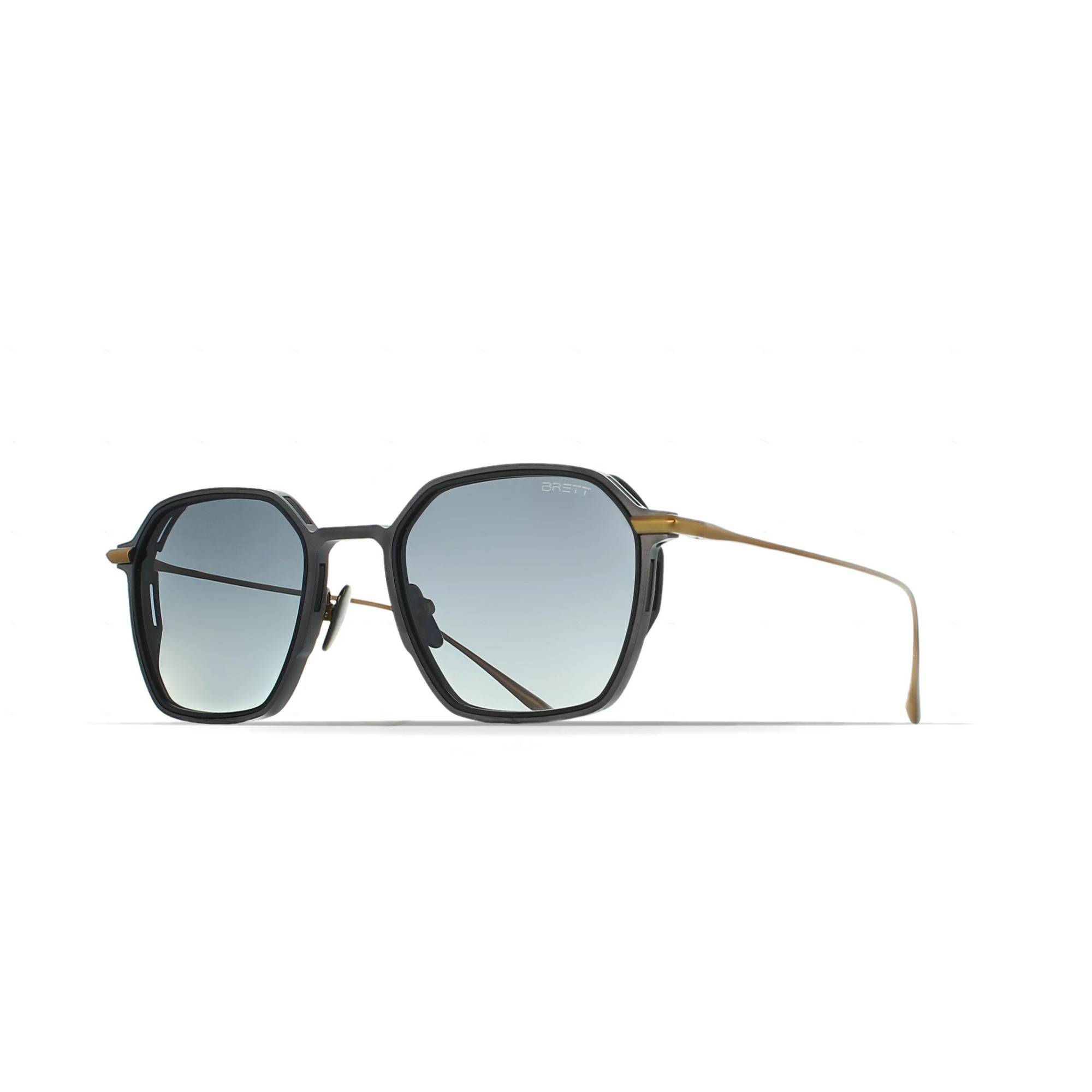 BRETT FRANCOIS SUN C26 50 Polarize İki Renk Unisex Güneş Gözlüğü - 1