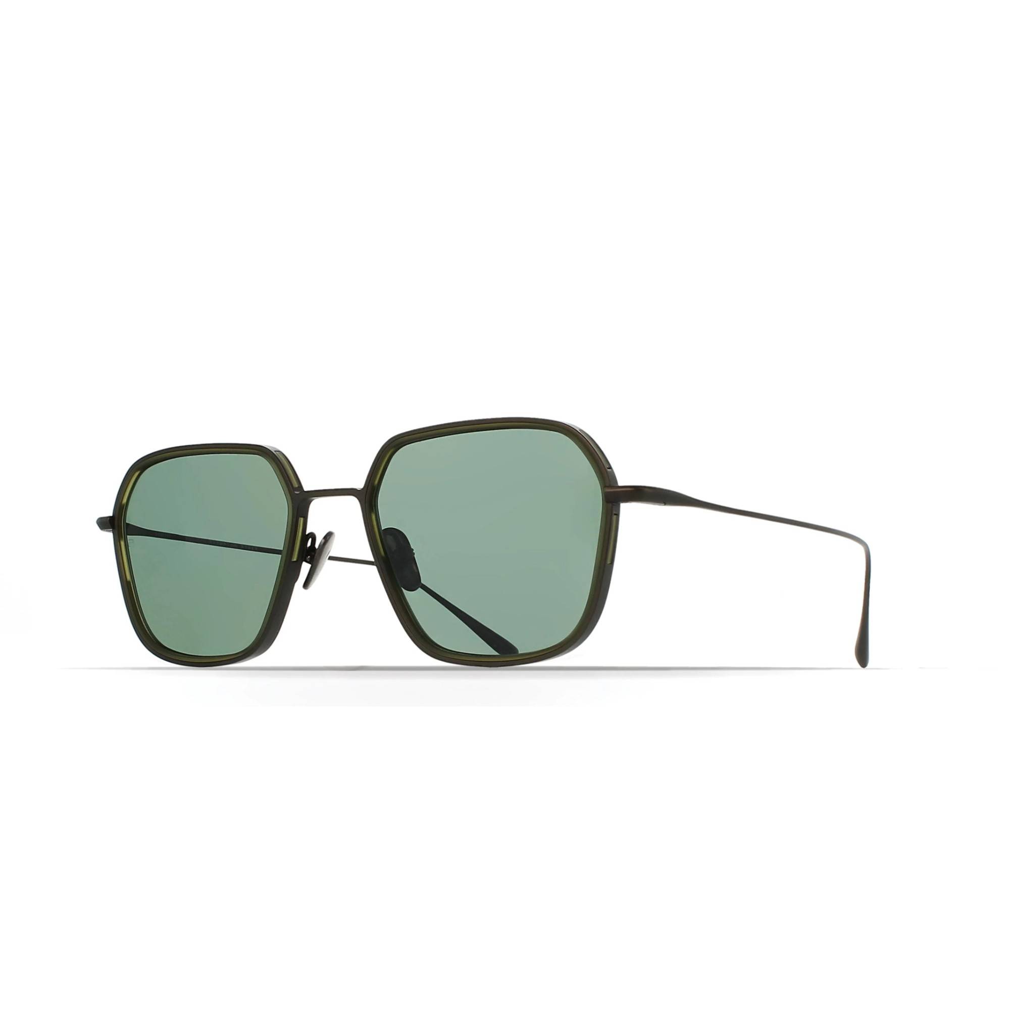 BRETT JACKIE SUN C06 52 Polarize Yeşil Unisex Güneş Gözlüğü - 1