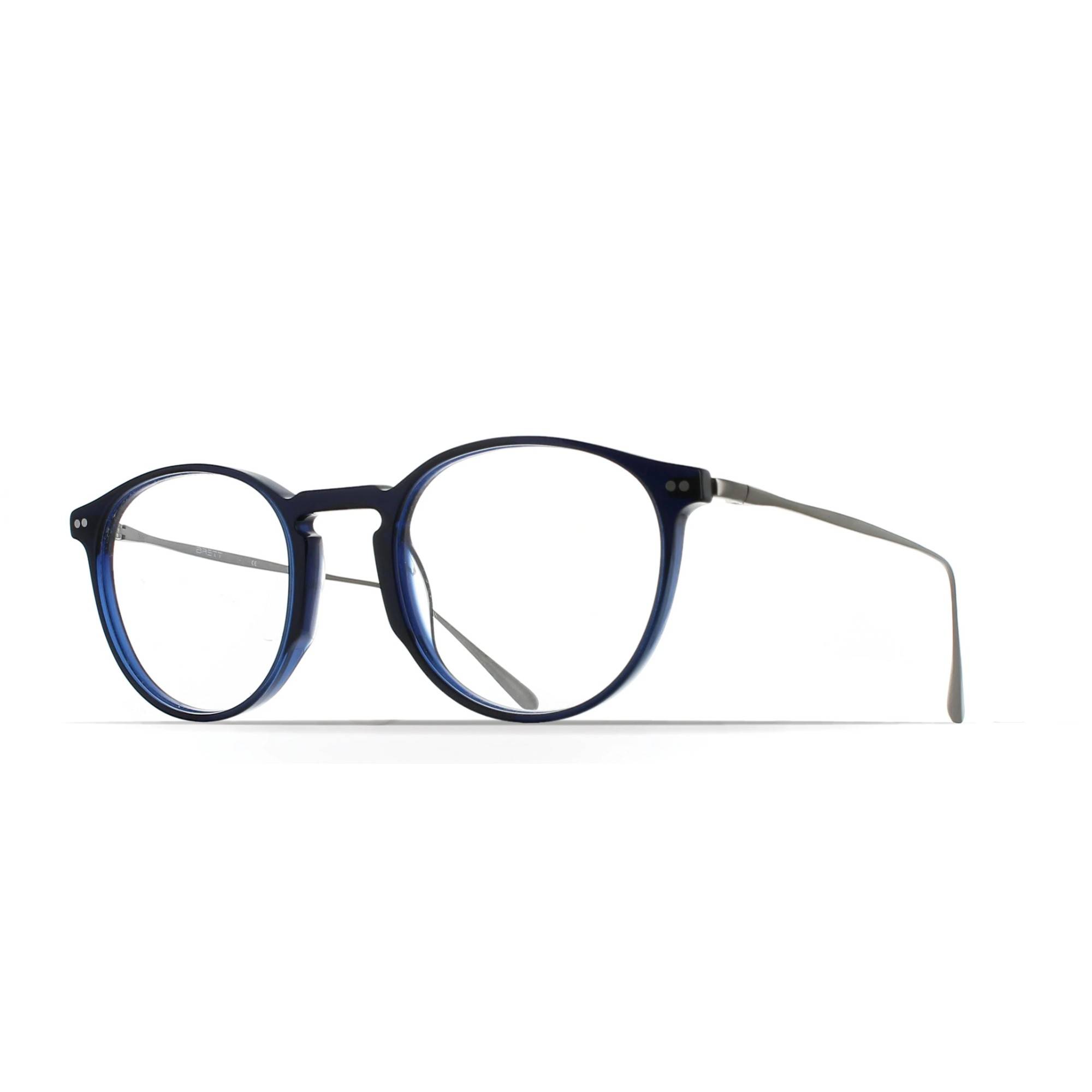 BRETT MILES C04 49 İki Renk Unisex Mavi Filtreli Gözlük - 1