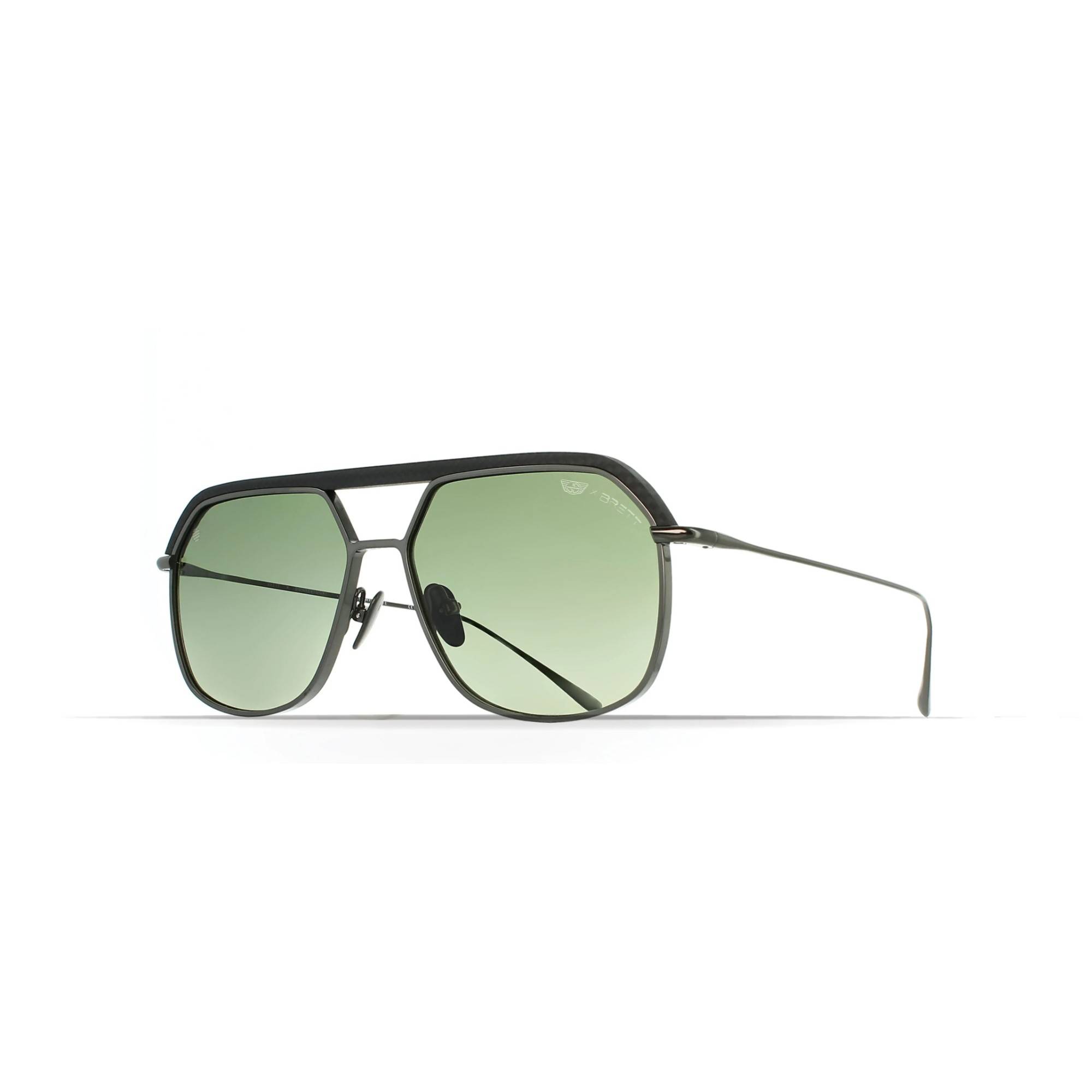 BRETT S8 SUN C06 57 Polarize Gun Metal Unisex Güneş Gözlüğü - 1