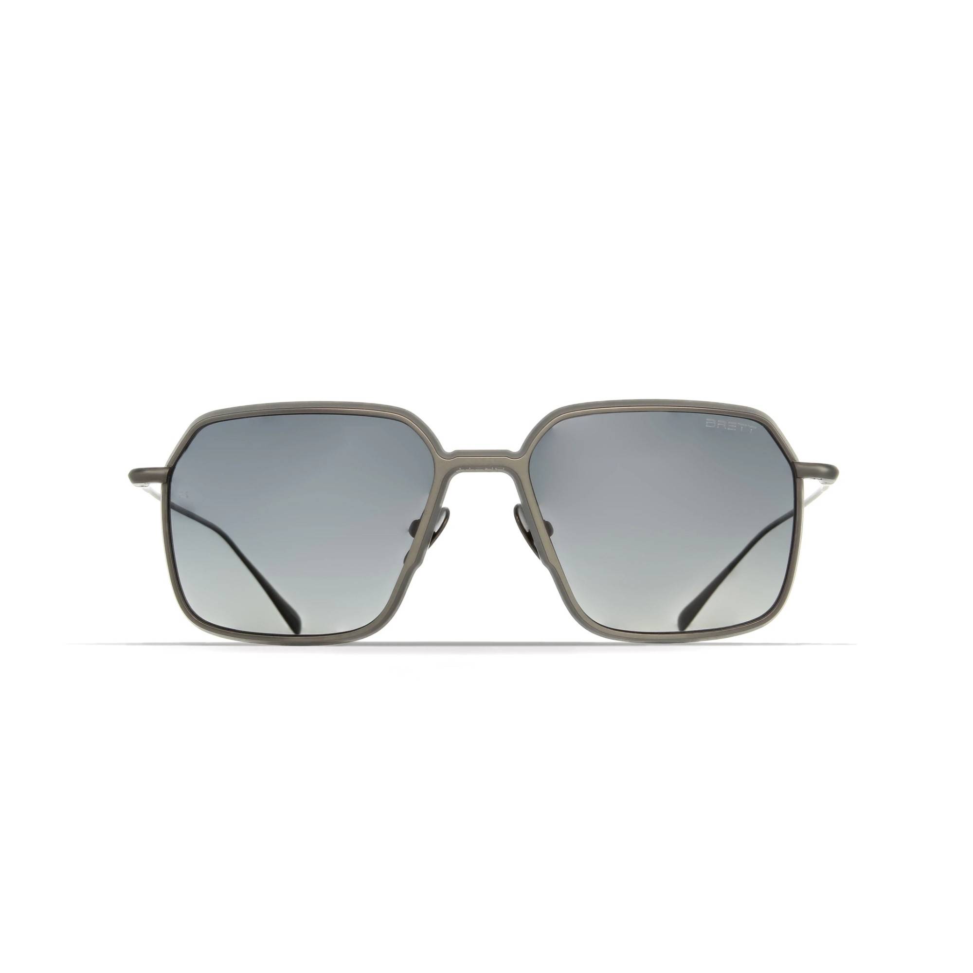 BRETT SAM SUN C06 53 Polarize Gun Metal Unisex Güneş Gözlüğü - 2