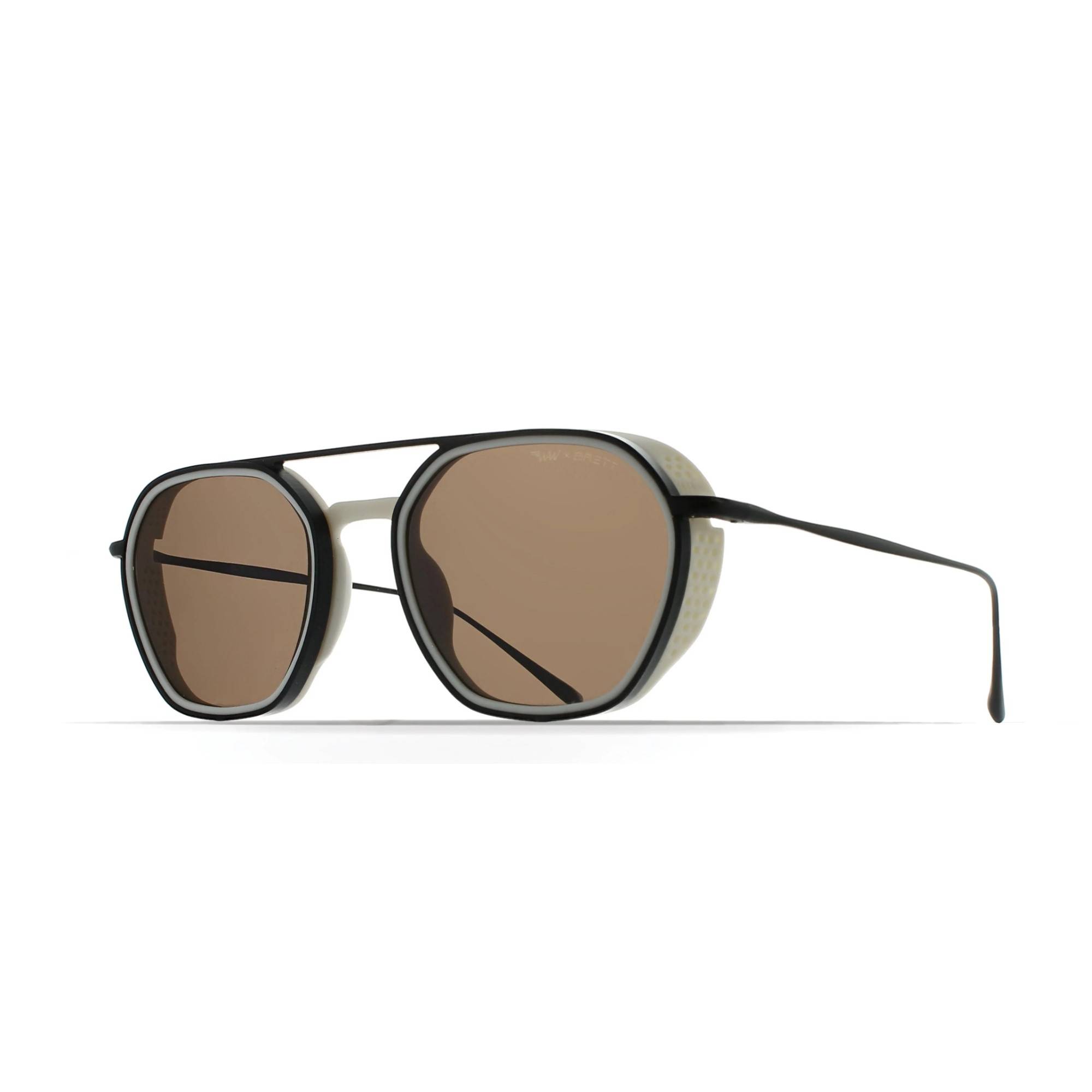 BRETT SPITFIRE SUN C28 52 Polarize Siyah Unisex Güneş Gözlüğü - 1