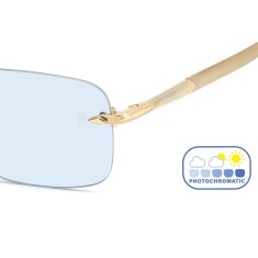 DAVID BECKHAM 1195/S IDAQZ 57 Fotokromik Gold Unisex Güneş Gözlüğü - 3