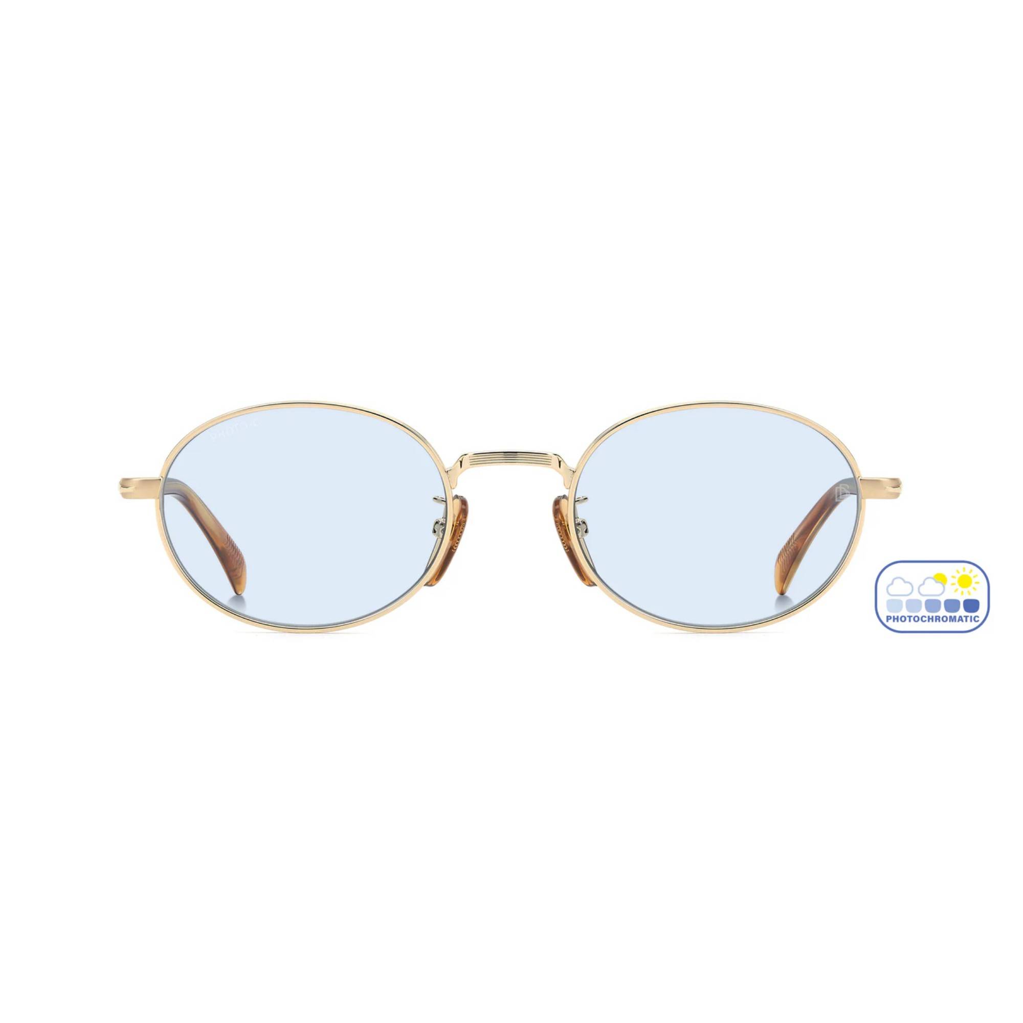 DAVID BECKHAM 1196/S T5UQ5 52 Fotokromik Gold Unisex Güneş Gözlüğü - 2