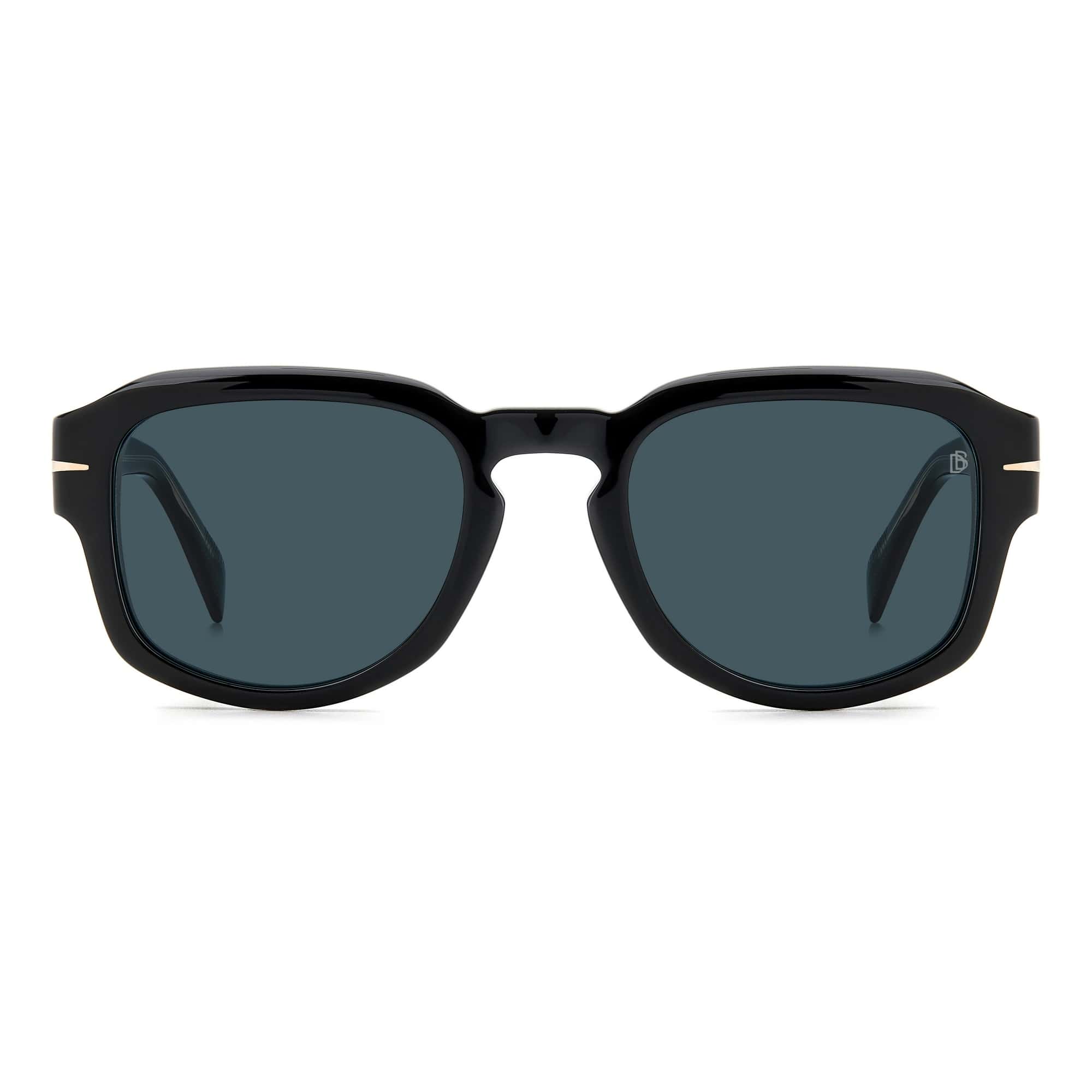 Occhiali Da Sole David Beckham Db 1034/s – Uomo, Montatura Acetato Nero E Oro – Lente 53 Mm