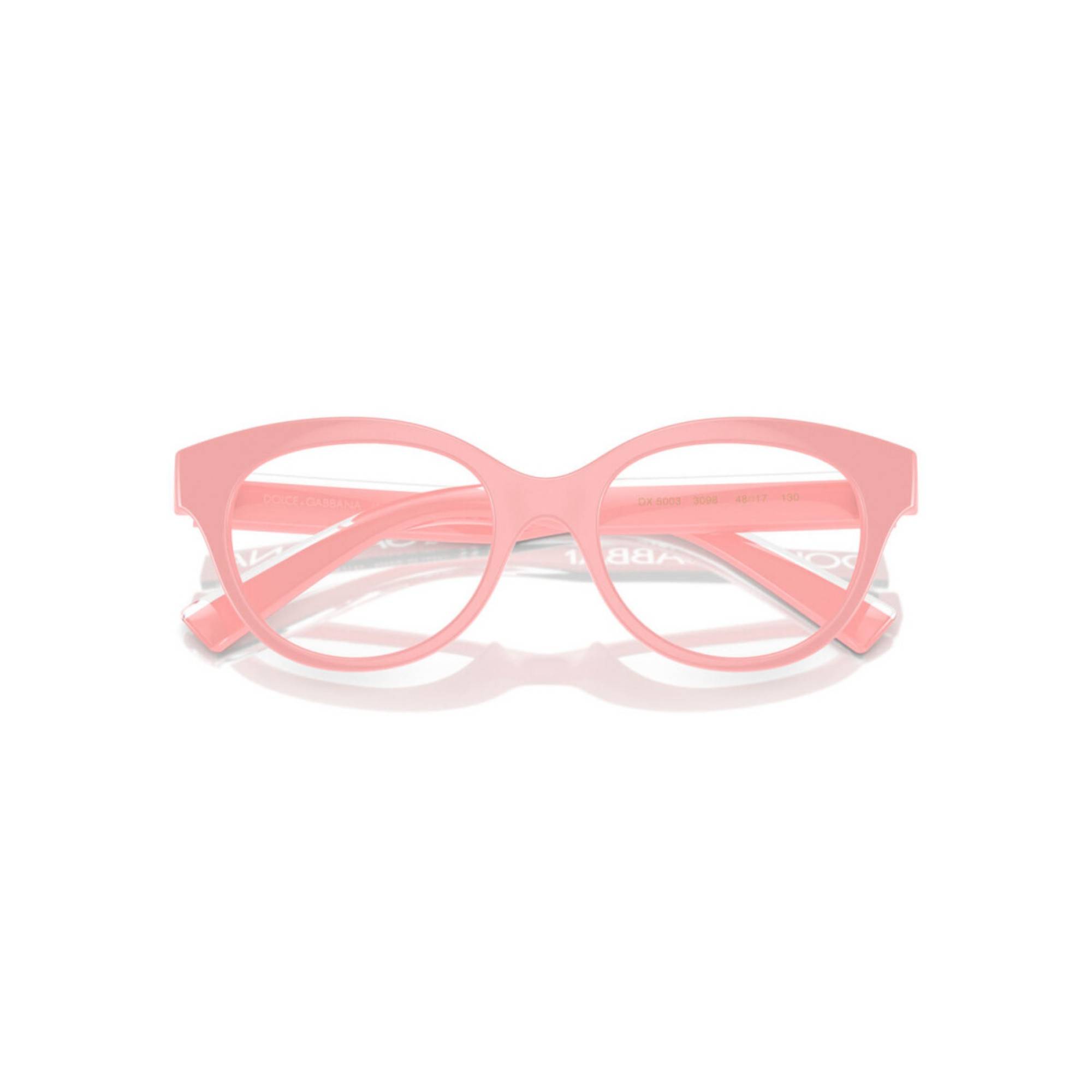 DOLCE & GABBANA 5003 3098 48 Pembe Çocuk Mavi Filtreli Gözlük - 5