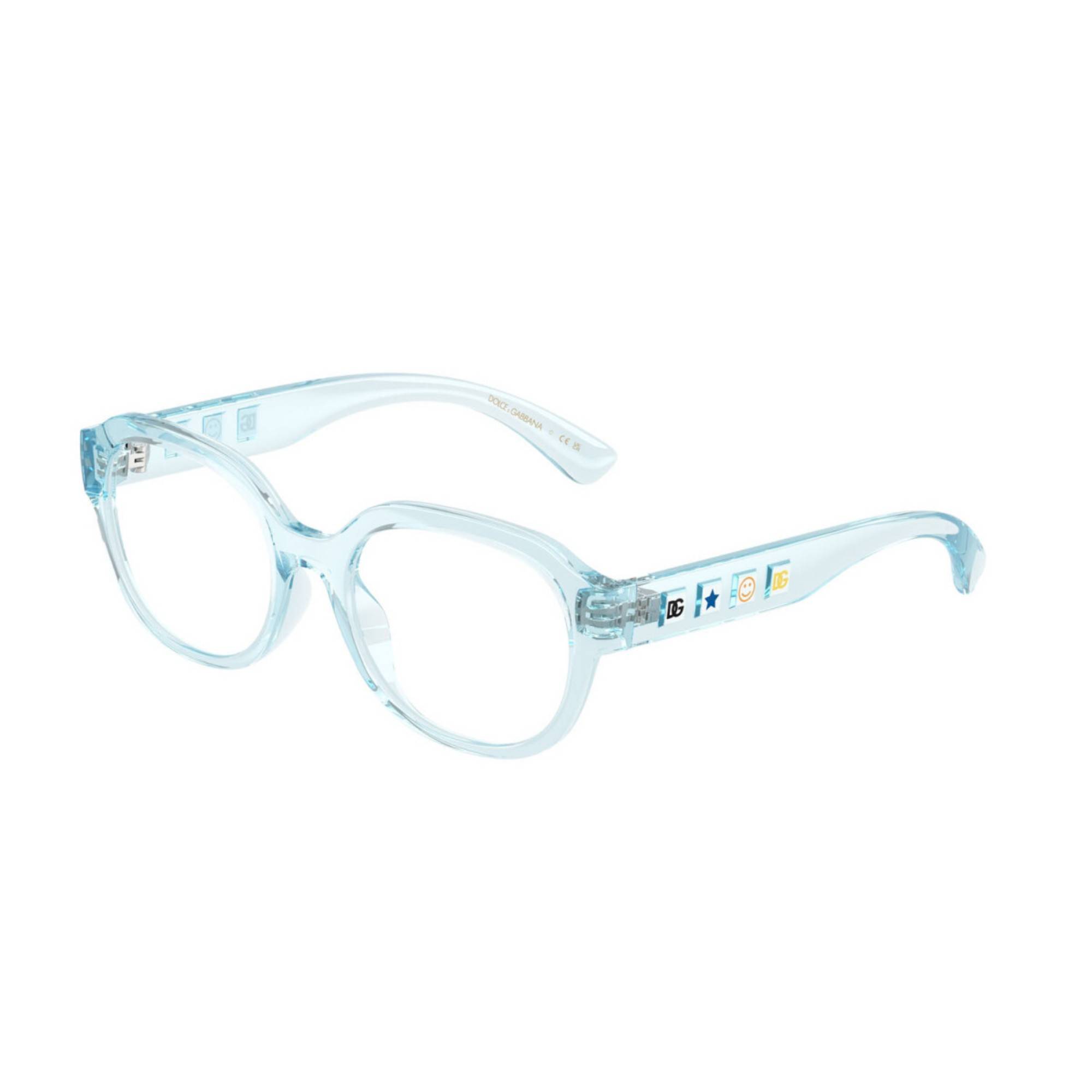 DOLCE & GABBANA 5004U 3346 48 Mavi Çocuk Mavi Filtreli Gözlük - 1