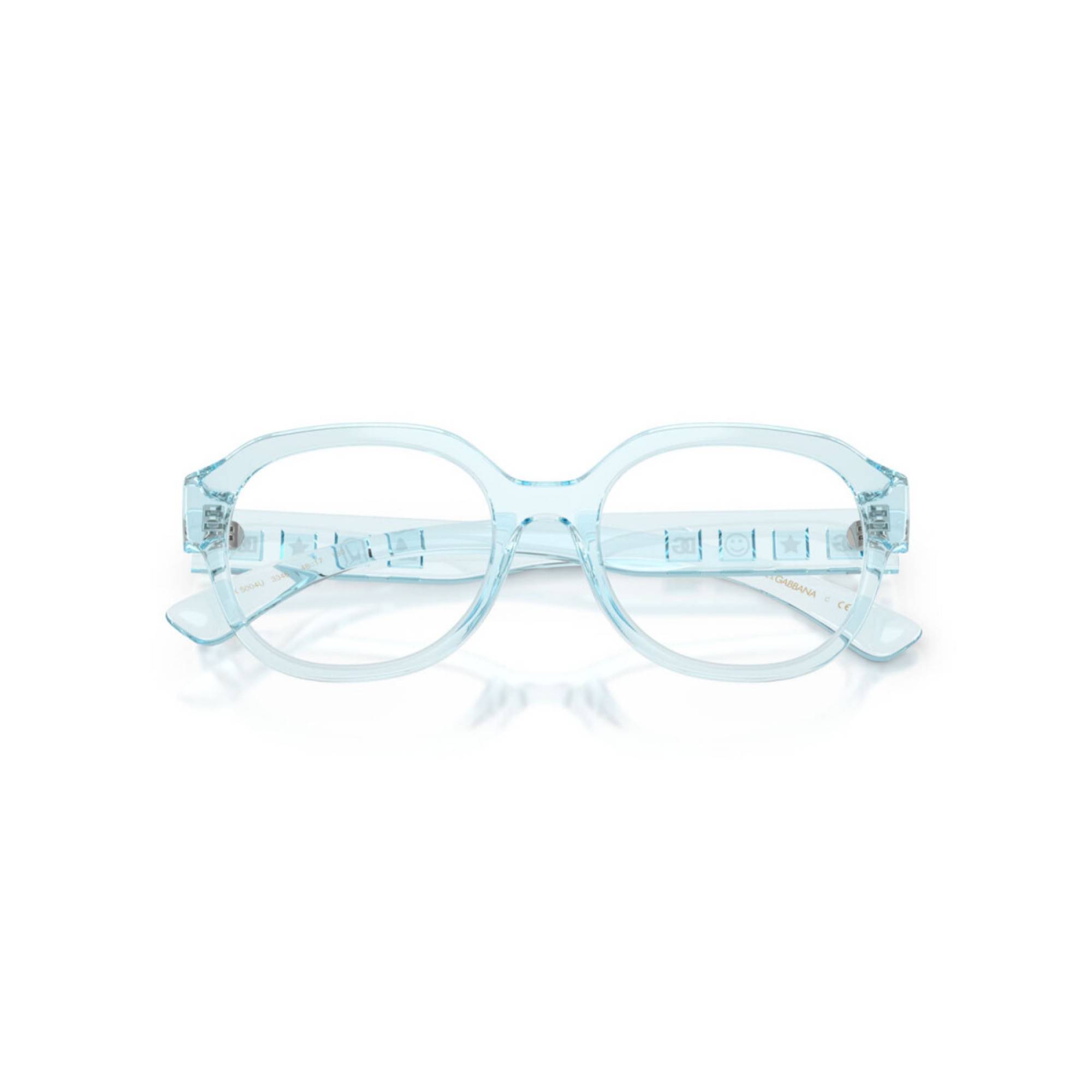 DOLCE & GABBANA 5004U 3346 48 Mavi Çocuk Mavi Filtreli Gözlük - 5