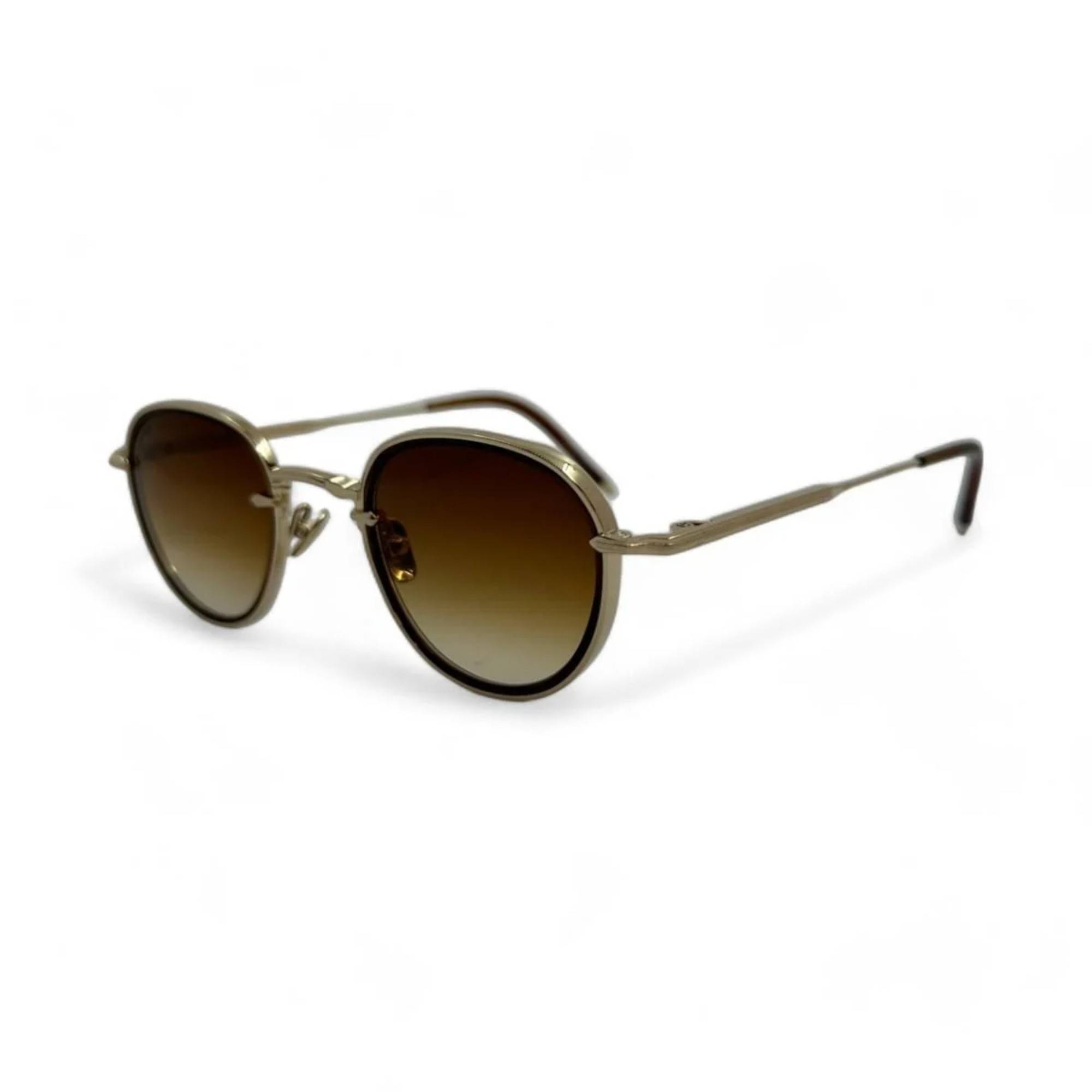 EQUE.M DENSITY SLG-DT 46 Gold Unisex Güneş Gözlüğü - 2