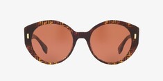 FENDI 40037U 55S Kadın Kahverengi Güneş Gözlüğü - Thumbnail