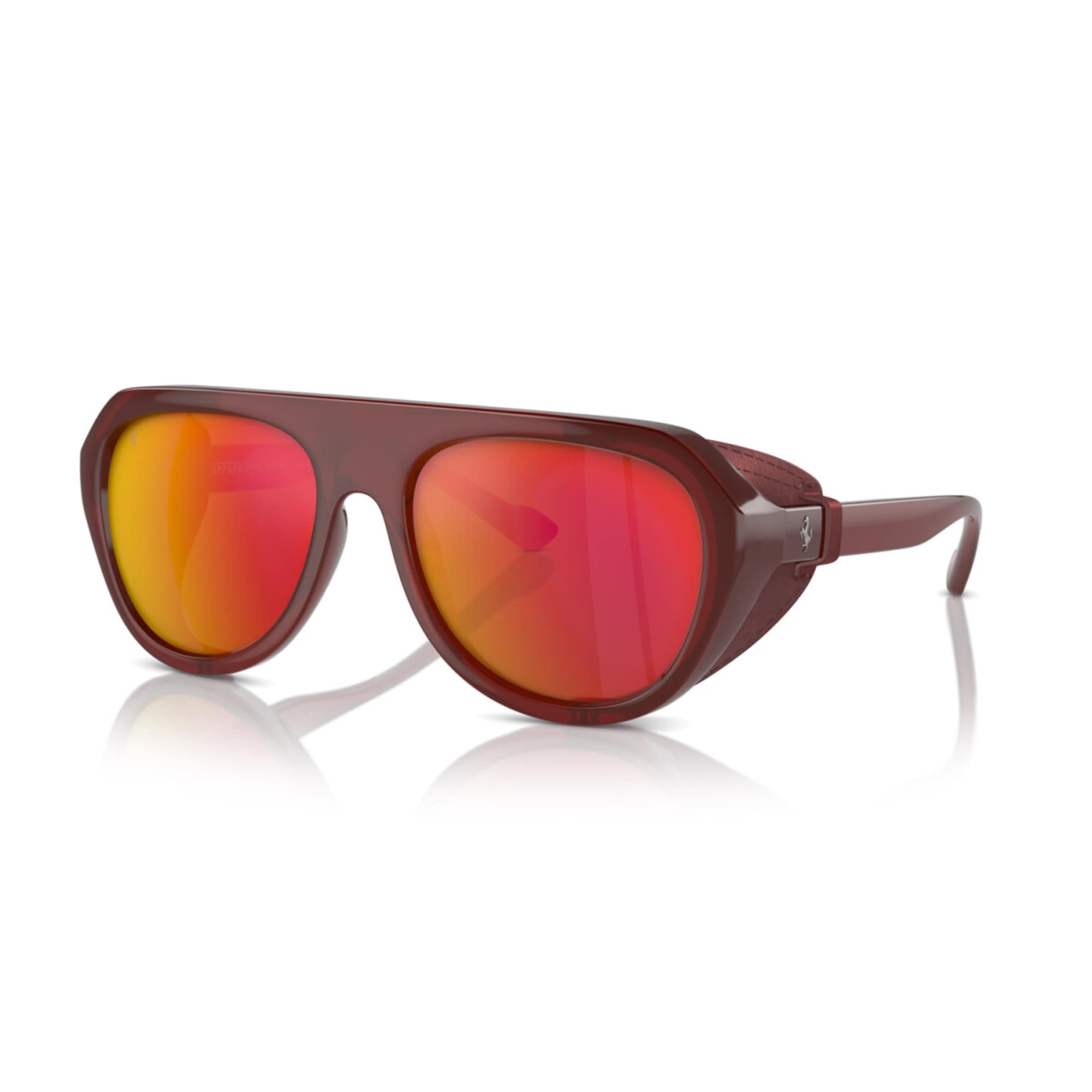 FERRARI 2002QU 502 4D 57 Polarize Bordo Unisex Güneş Gözlüğü - 2