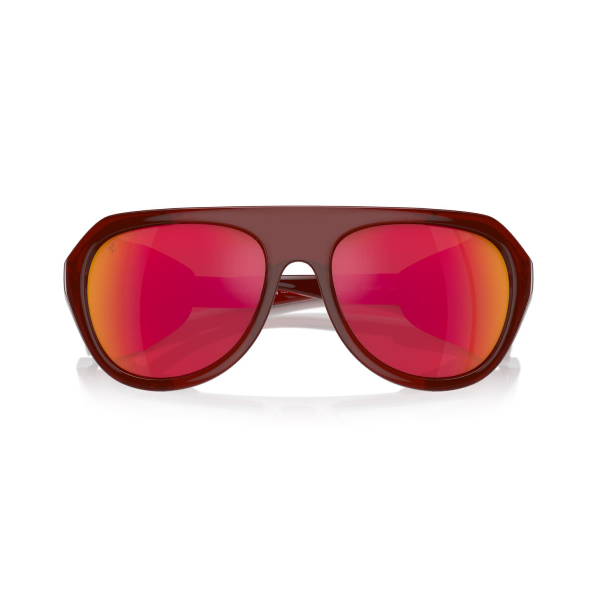 FERRARI 2002QU 502 4D 57 Polarize Bordo Unisex Güneş Gözlüğü - 6