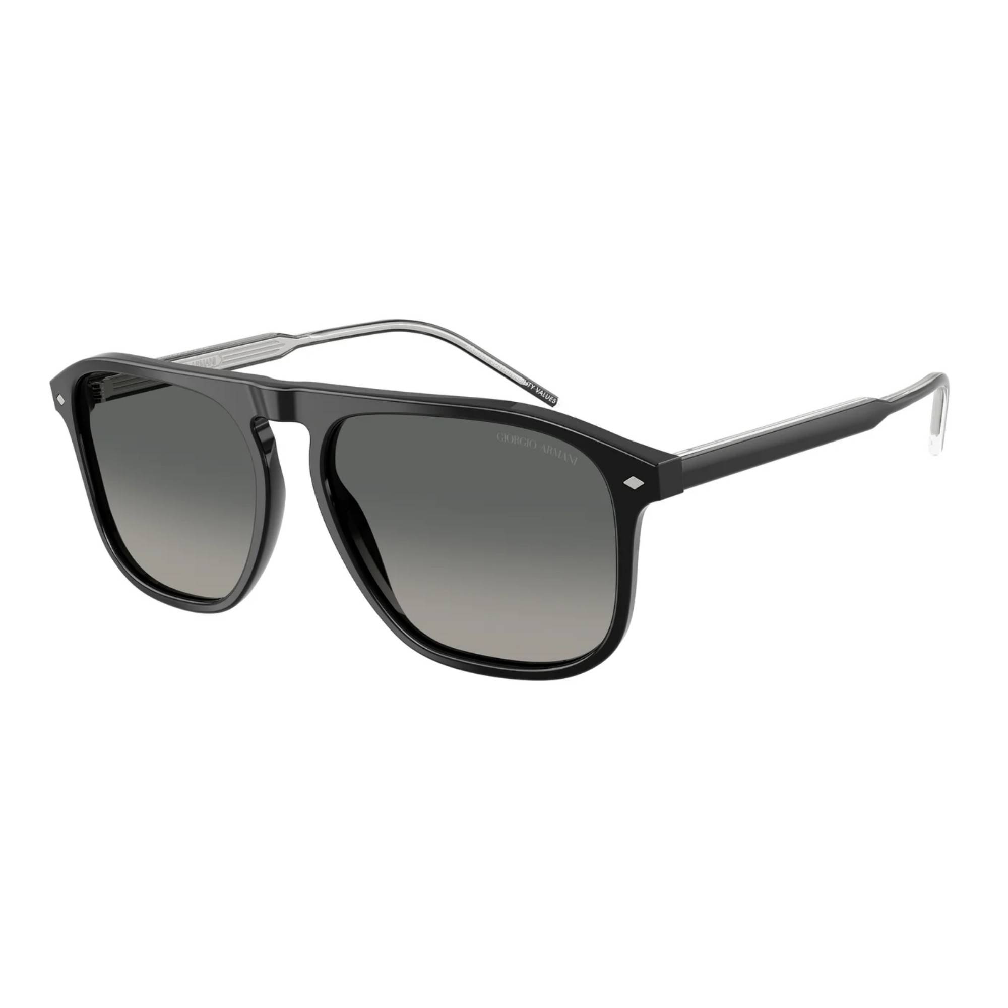 GIORGIO ARMANI 8212 587571 58 Siyah Unisex Güneş Gözlüğü - 1