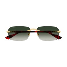 GUCCI 1221S 006 56 İki Renk Unisex Güneş Gözlüğü - 3