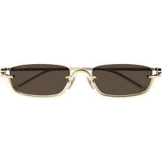 GUCCI 1278S 001 55 Sarı Unisex Güneş Gözlüğü - 3