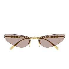 GUCCI 1920S 004 63 Gold Kadın Güneş Gözlüğü - 2
