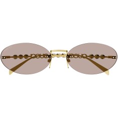GUCCI 1922S 004 62 Gold Erkek Güneş Gözlüğü - 2
