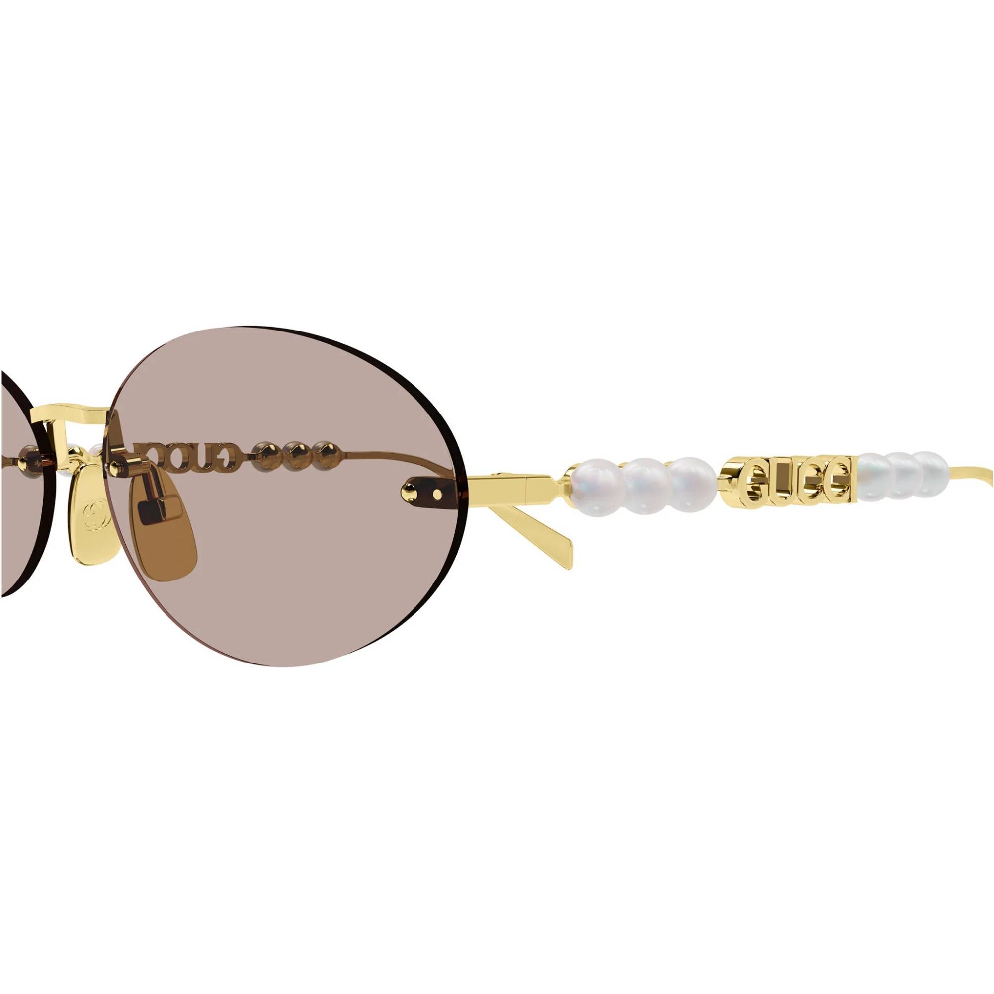GUCCI 1922S 004 62 Gold Erkek Güneş Gözlüğü - 3