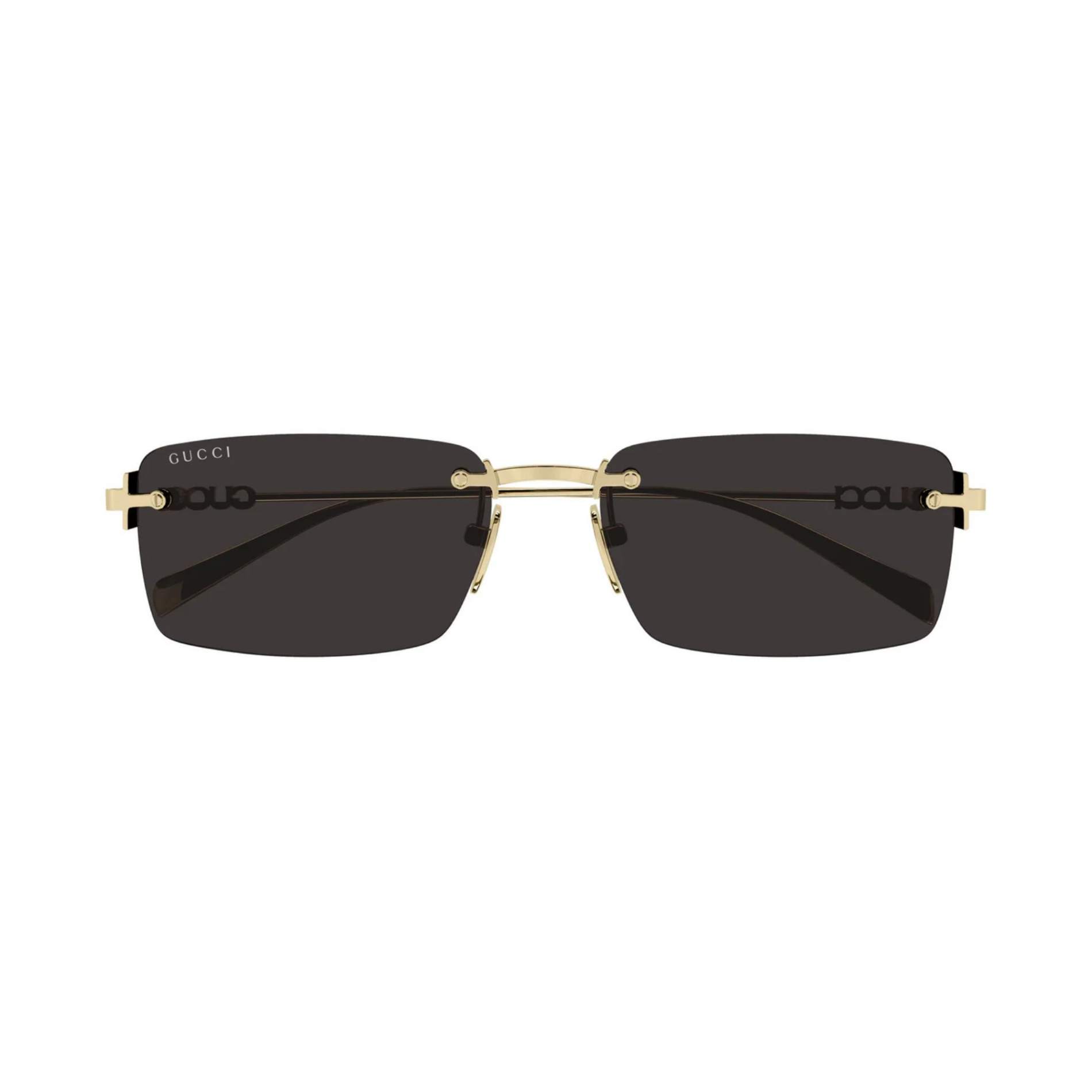 GUCCI 1941S 001 56 Gold Unisex Güneş Gözlüğü - 2