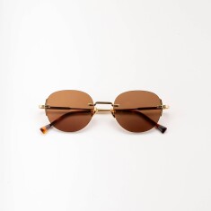 KYME HARVEY C01 51 Gold Unisex Güneş Gözlüğü - 1