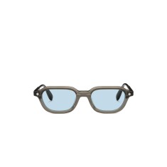 LUNETTERIE GENERALE DOLCE FAR NIENTE 04BLU 52 Gri Unisex Güneş Gözlüğü - 2