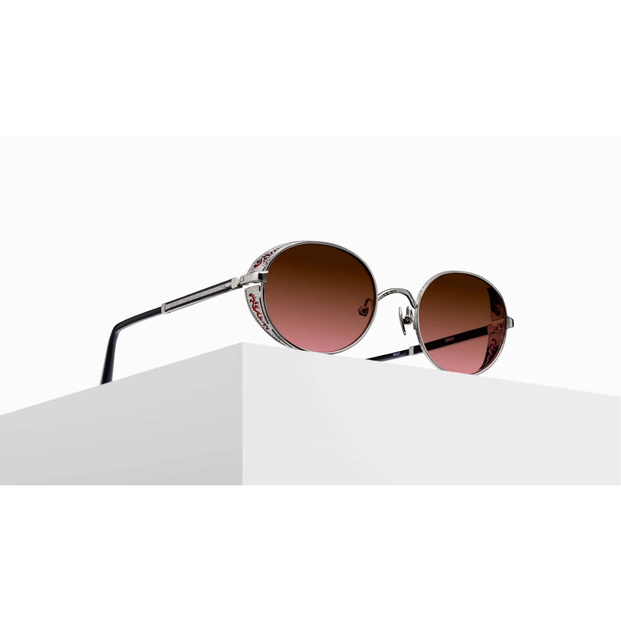 MATSUDA 3137 PW-RED 51 İki Renk Unisex Güneş Gözlüğü - 2