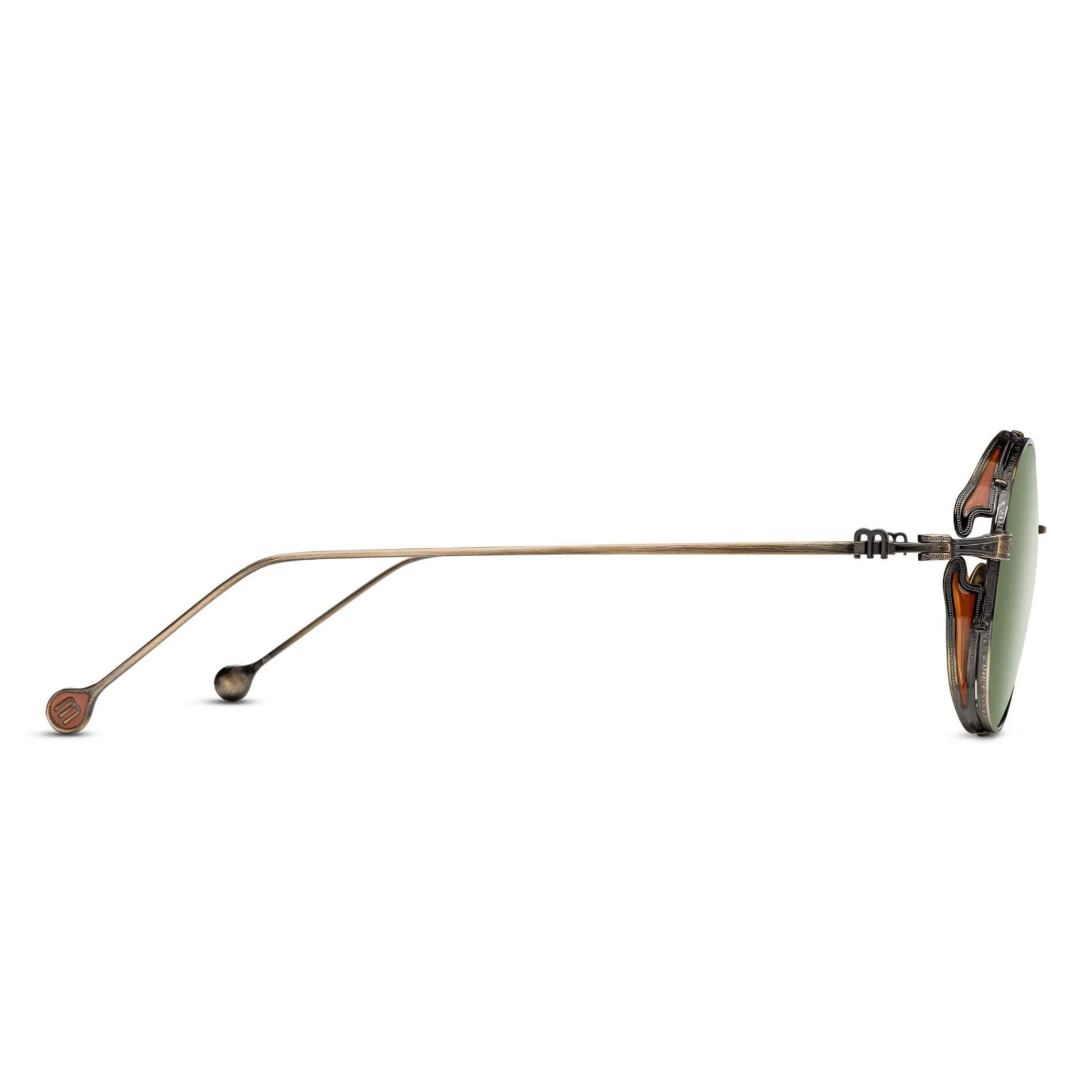 MATSUDA 3152 AG 48 Gun Metal Unisex Güneş Gözlüğü - 3