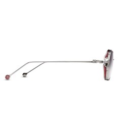 MATSUDA 3153 PW 49 Gümüş Unisex Güneş Gözlüğü - 3