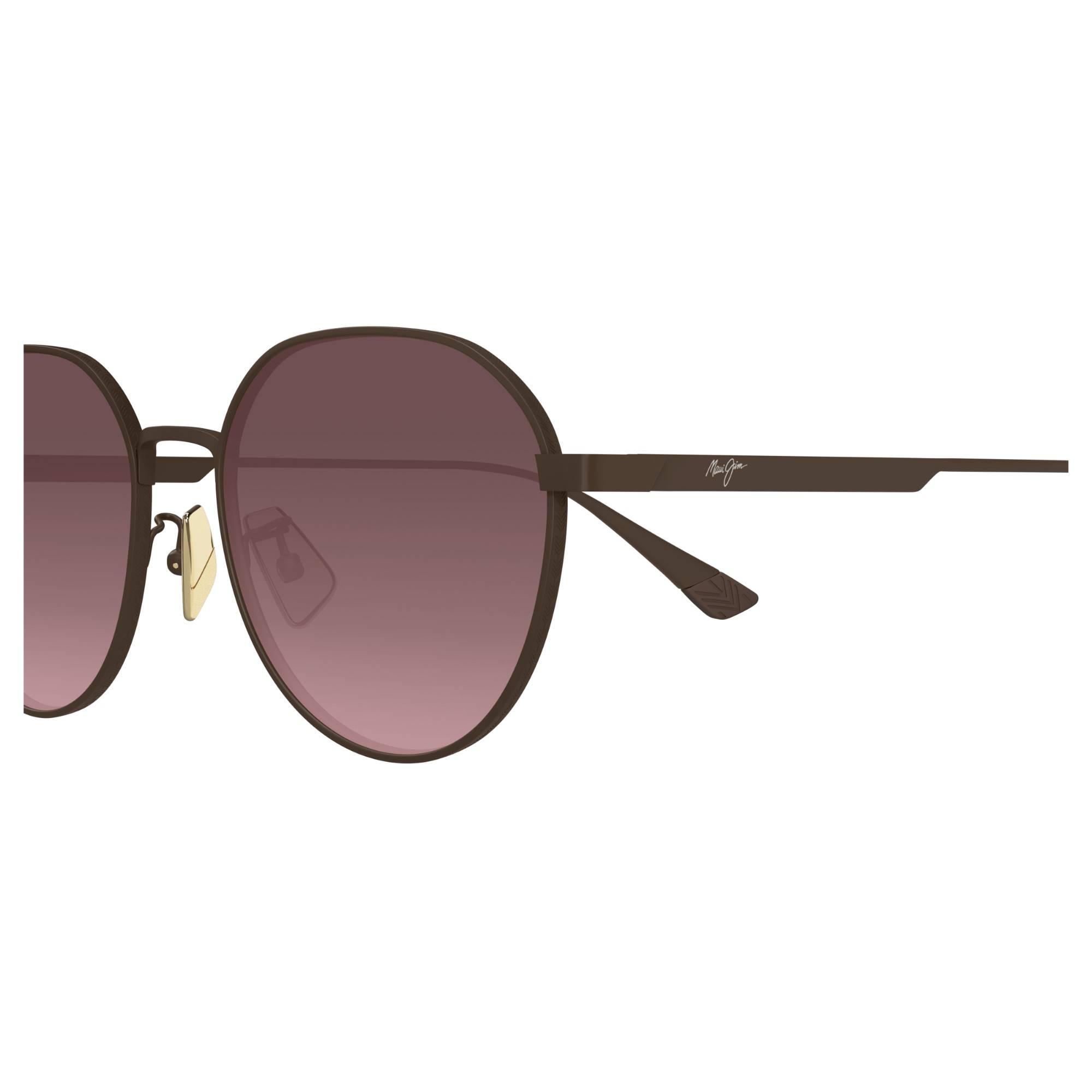 MAUIJIM 0627SA 002 55 Polarize Kahverengi Unisex Güneş Gözlüğü - 2