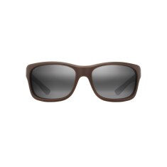 MAUIJIM 0681S 004 63 Polarize Kahverengi Unisex Güneş Gözlüğü 