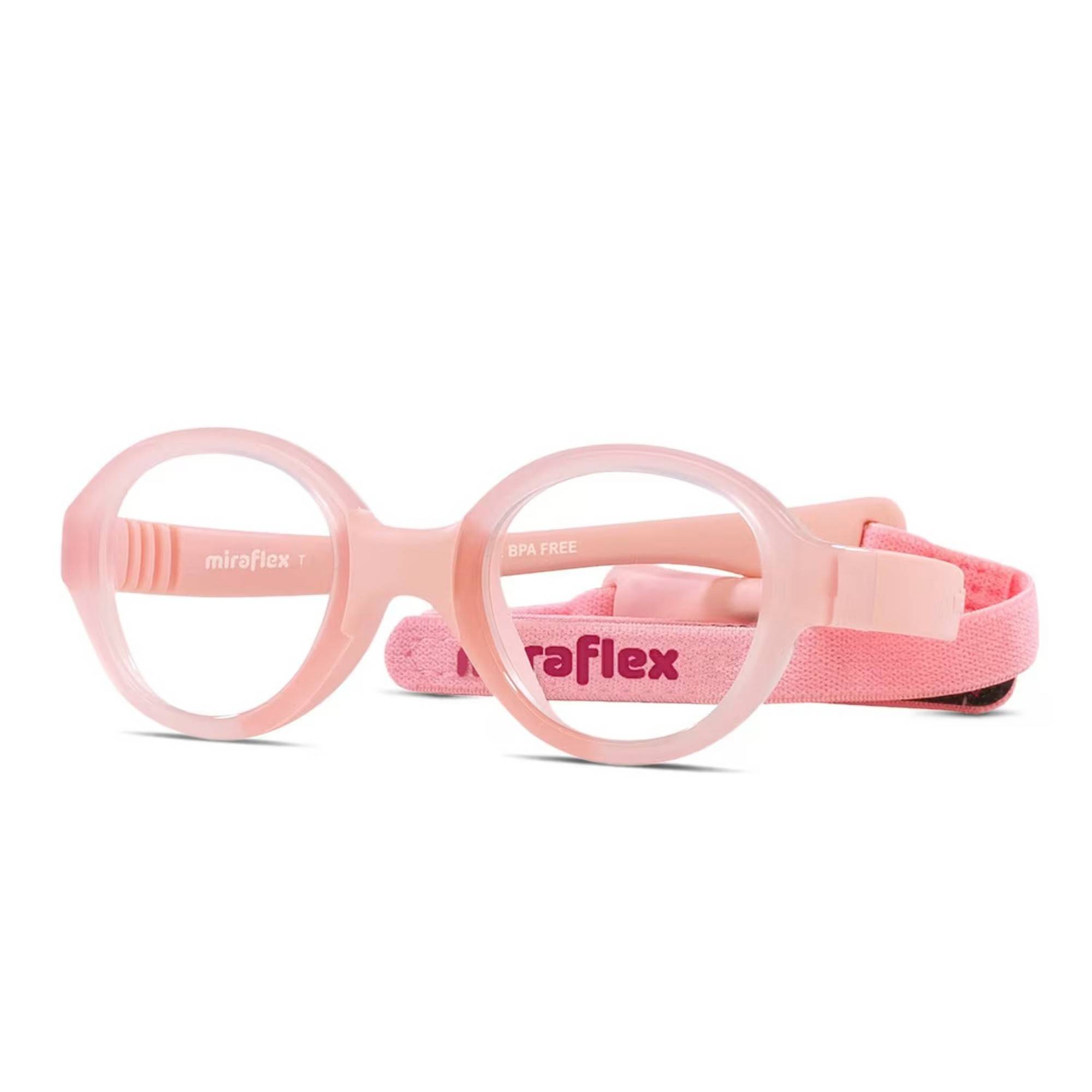 MIRAFLEX 4020 M094 34 Pembe Çocuk Mavi Filtreli Gözlük - 1