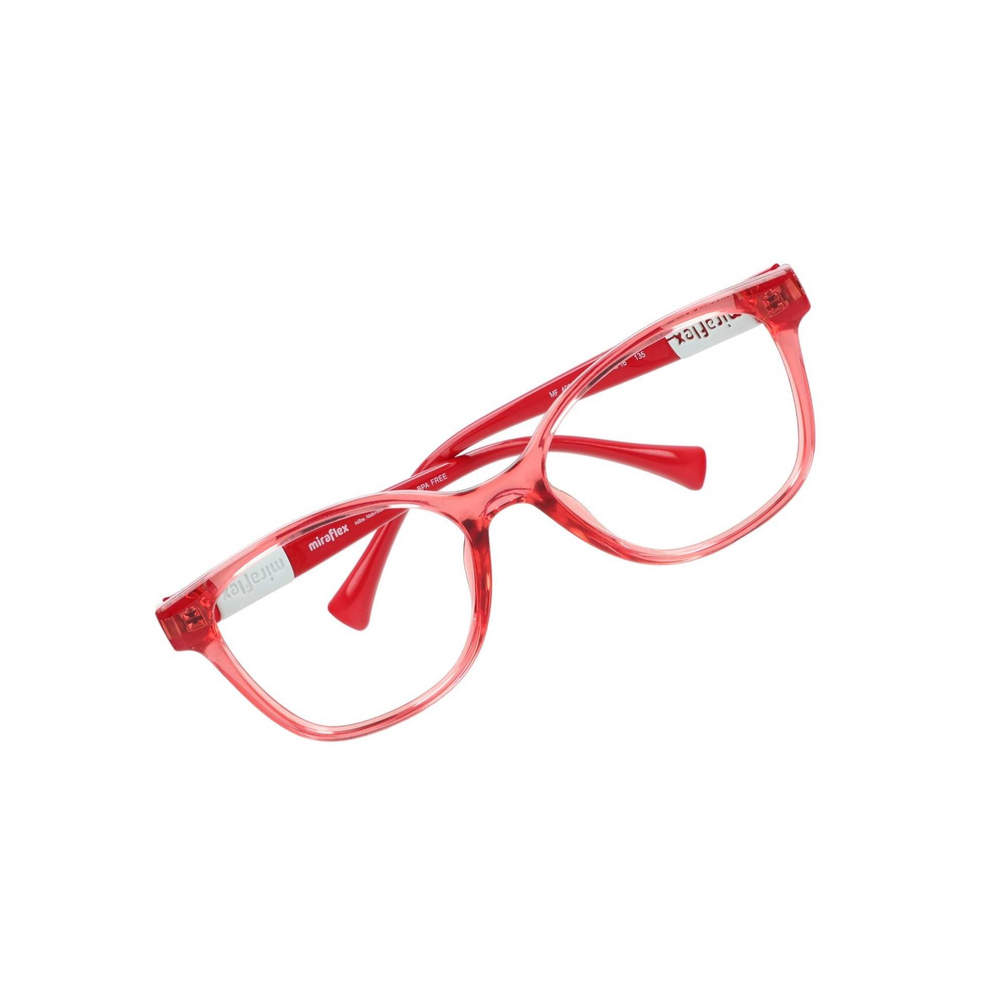 MIRAFLEX 4022 M092 51 Kırmızı Çocuk Mavi Filtreli Gözlük - 3