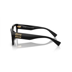 MIU MIU 02XV 1AB1O1 54 Siyah Unisex Mavi Filtreli Gözlük - 3