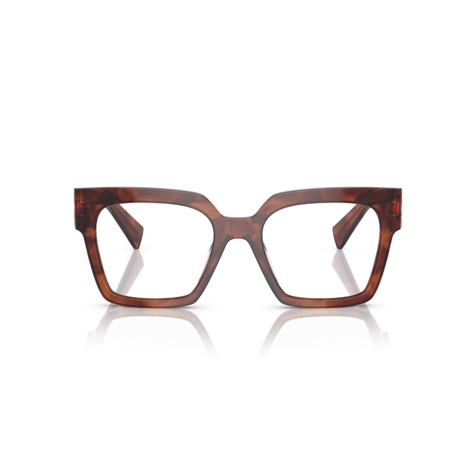 MIU MIU 04UV 11Q1O1 52 Kahverengi Kadın Mavi Filtreli Gözlük - 2