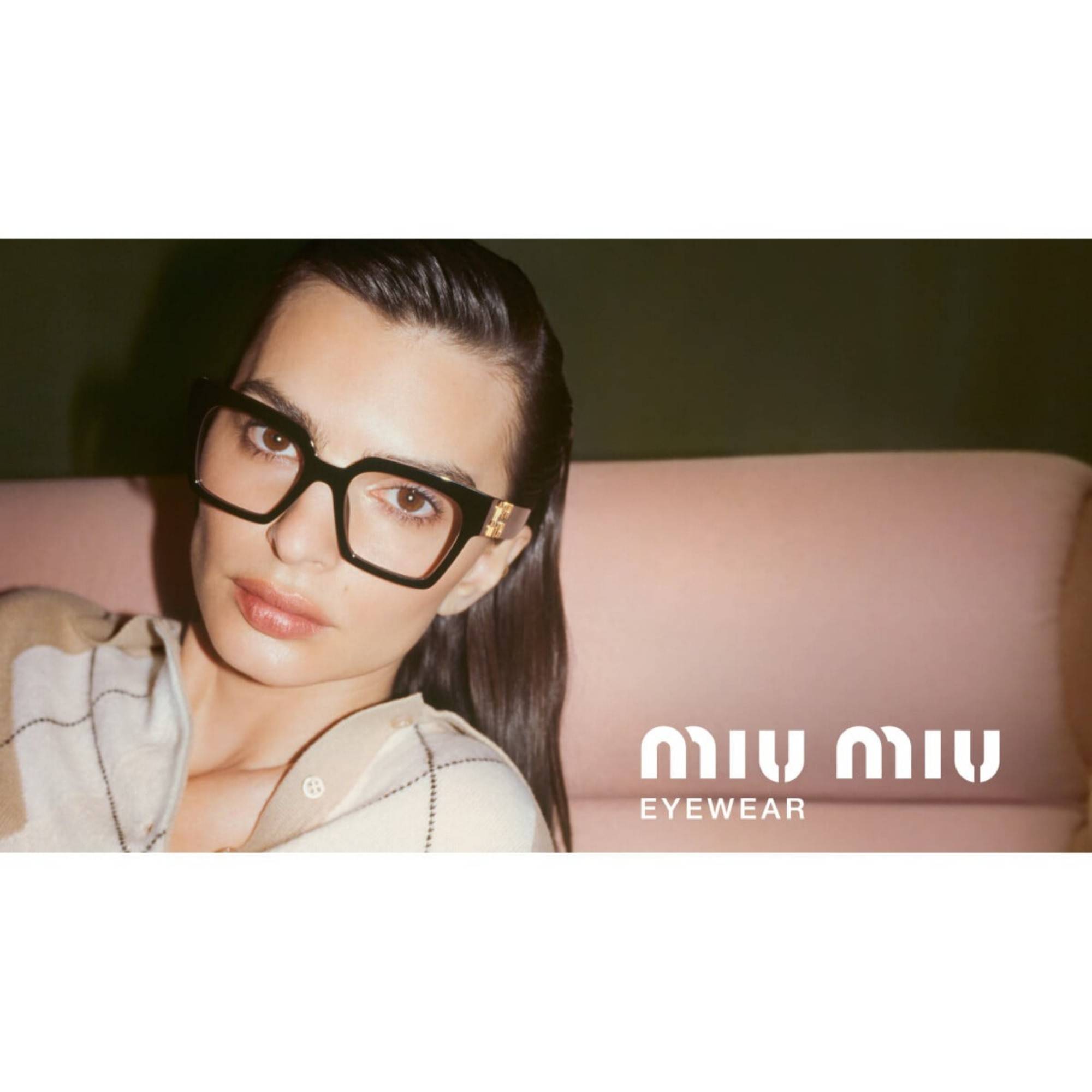 MIU MIU 04UV 1AB1O1 52 Siyah Kadın Mavi Filtreli Gözlük - 1