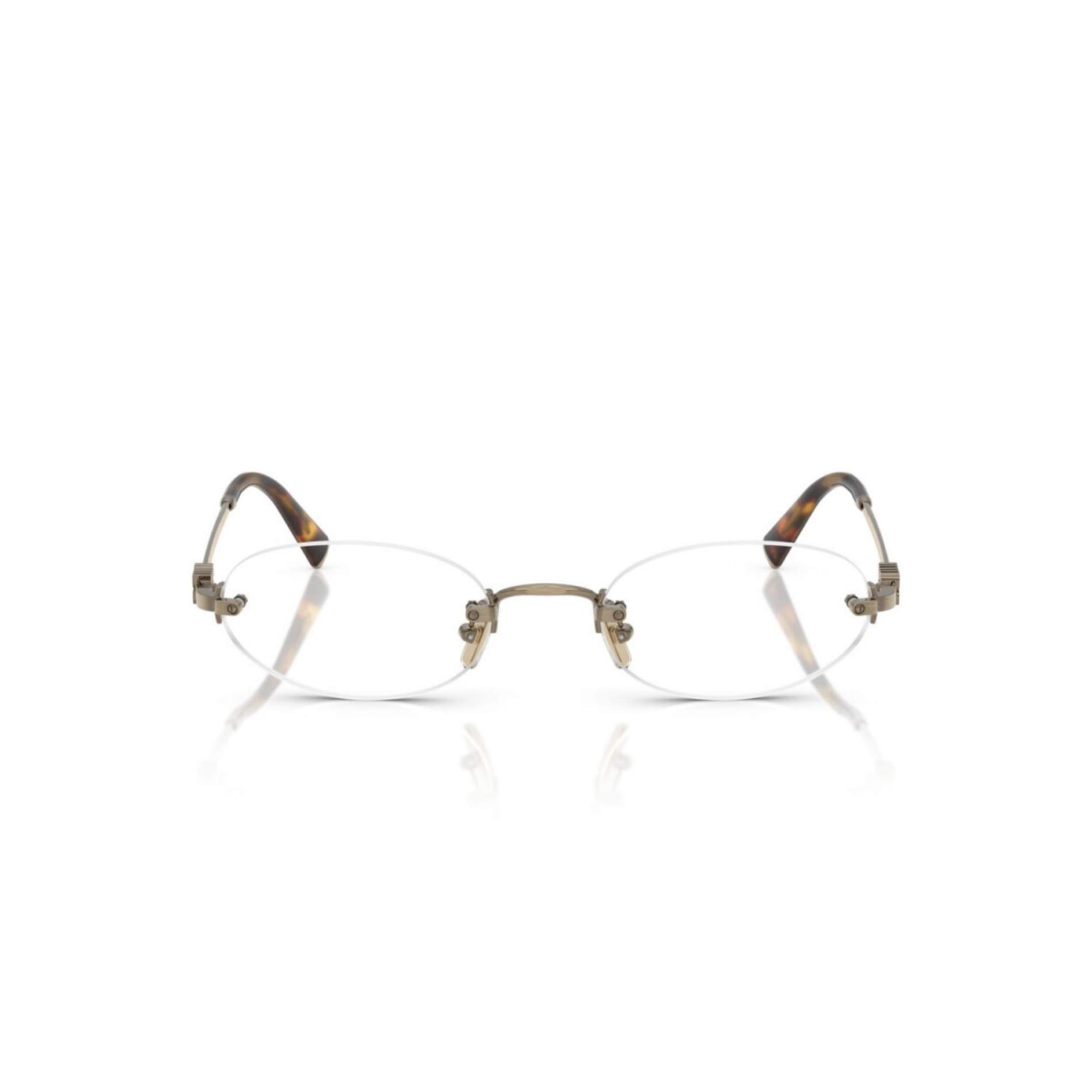 MIU MIU 53WV 26C1O1 53 Gun Metal Kadın Mavi Filtreli Gözlük - 2