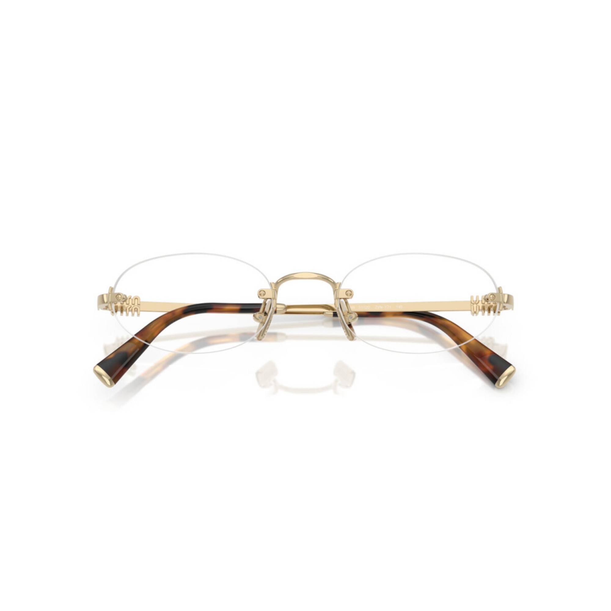 MIU MIU 53WV ZVN1O1 53 Sarı Kadın Mavi Filtreli Gözlük - 5