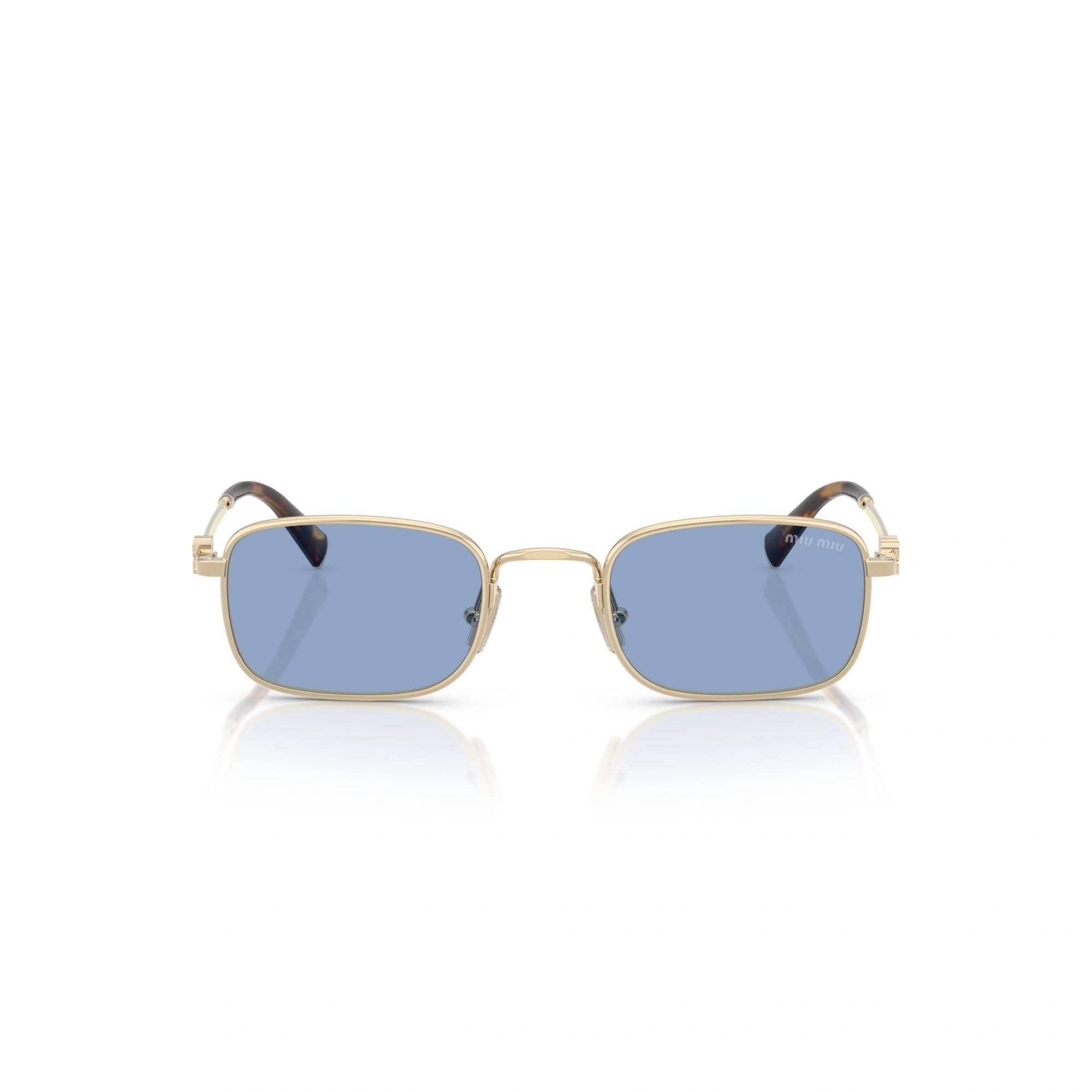 MIU MIU A53S ZVN60O 52 Sarı Unisex Güneş Gözlüğü - 2